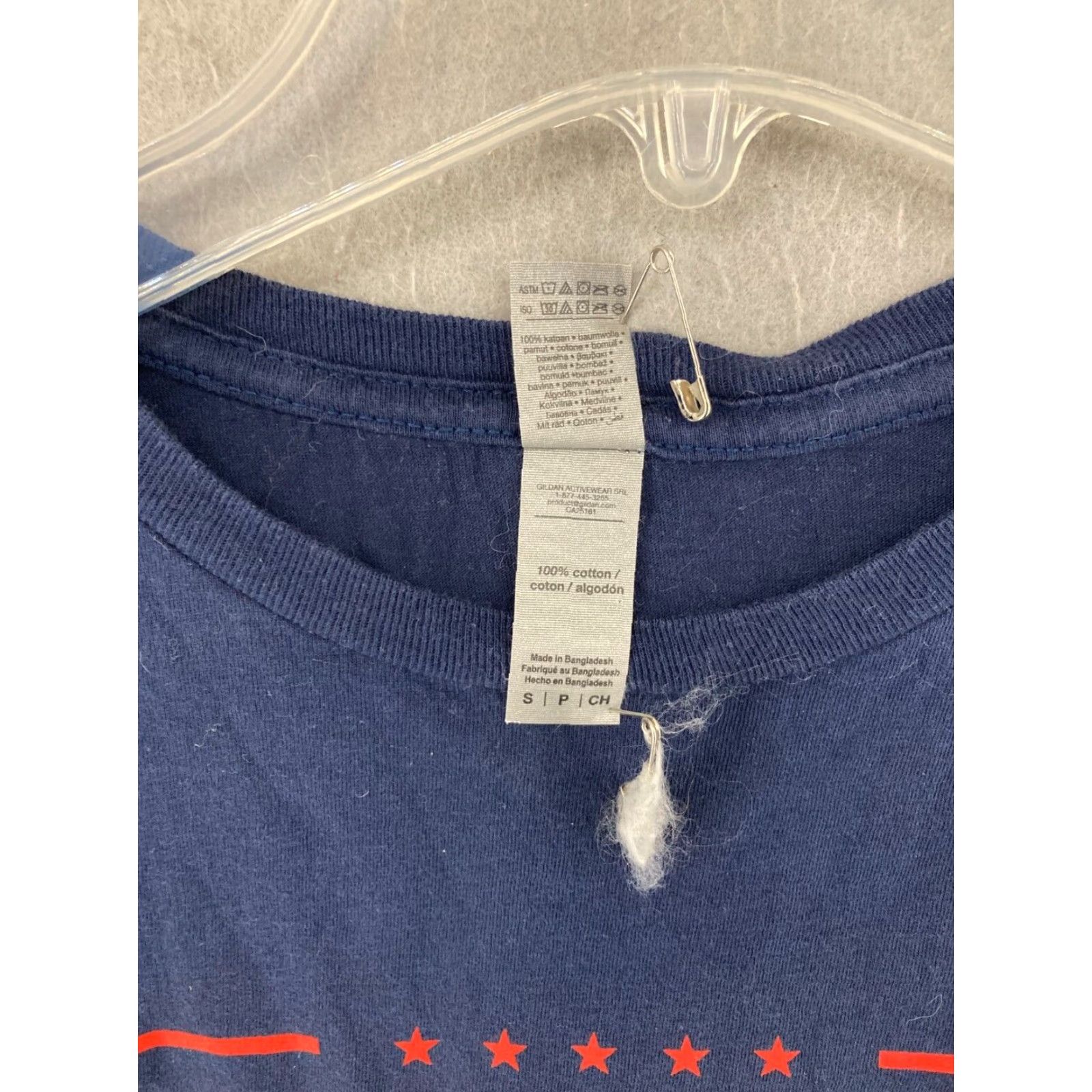 Gildan Trump 2024 Womens TShirt Blue Small Presidential Size S / US 4 / IT 40 - 6 Thumbnail
