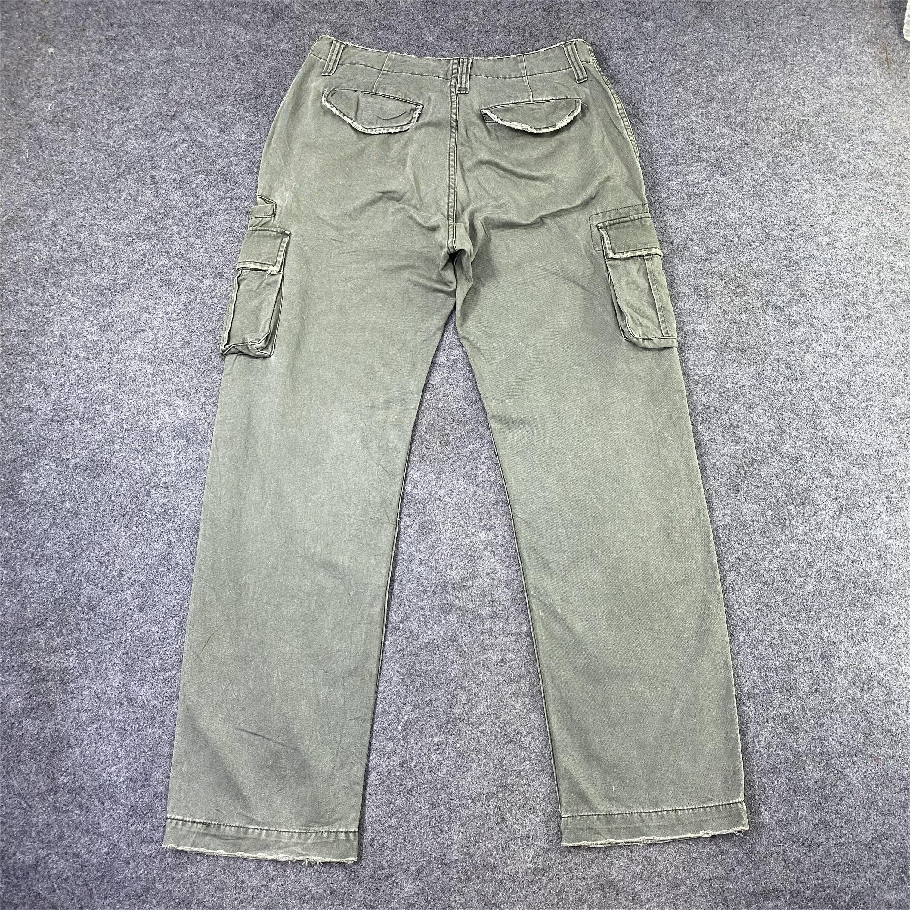 Japanese Brand × Vintage Rush Hour Faded Green Cargo Pants-C025 Size US 32 / EU 48 - 2 Thumbnail