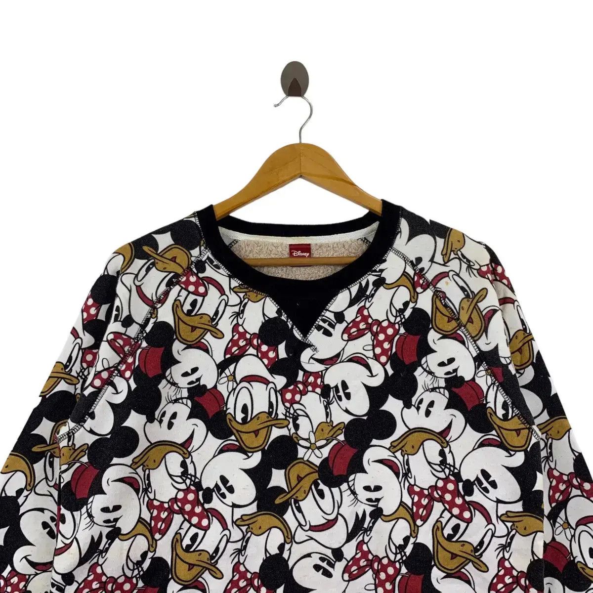 Disney DISNEY MICKEY MOUSE DONALD DUCK AOP Sweatshirt Sweater Size L / US 10 / IT 46 - 2 Thumbnail