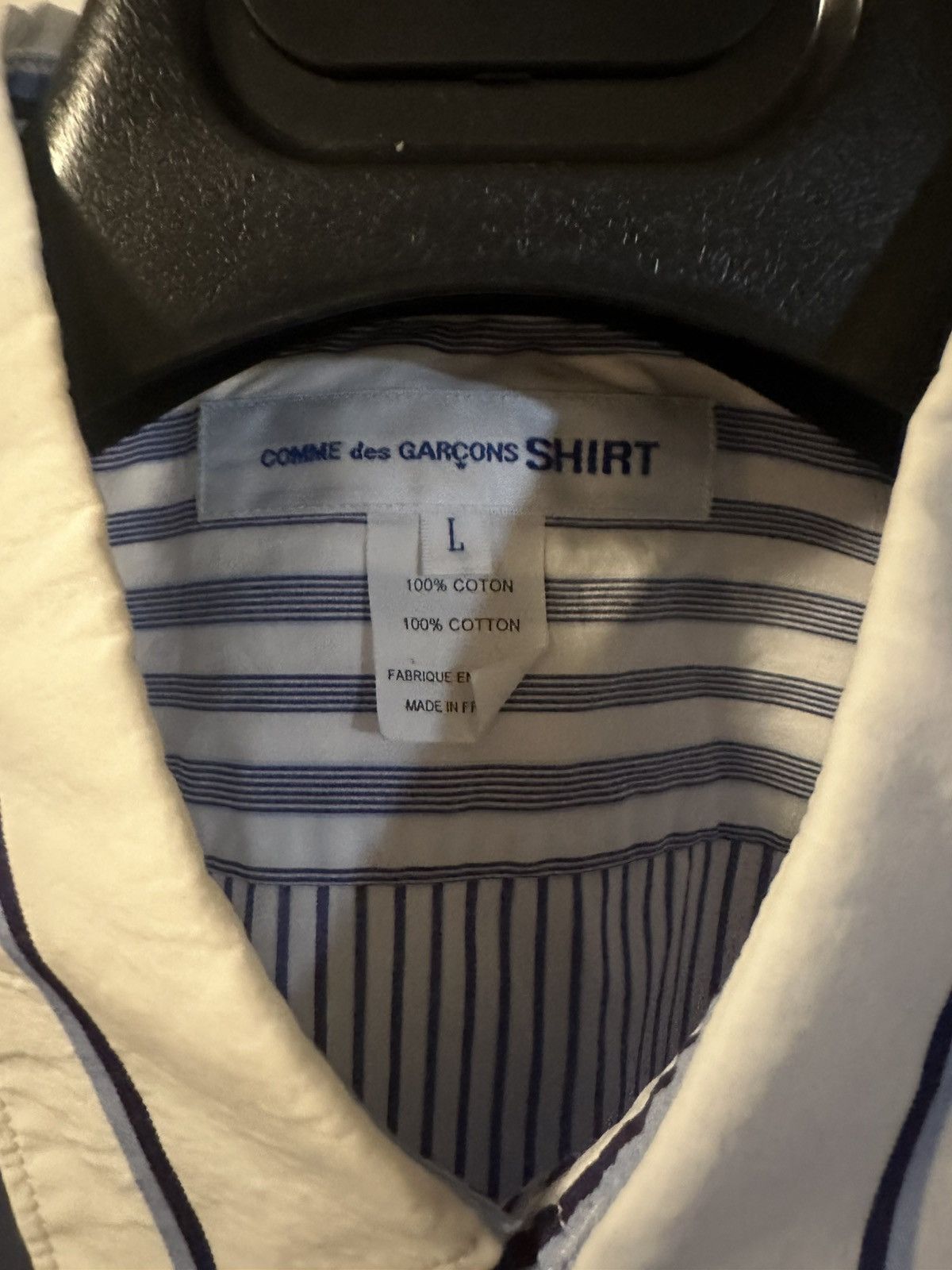 Comme des Garcons SHIRT Comme des Garçons multi stripped shirt Size US L / EU 52-54 / 3 - 5 Thumbnail
