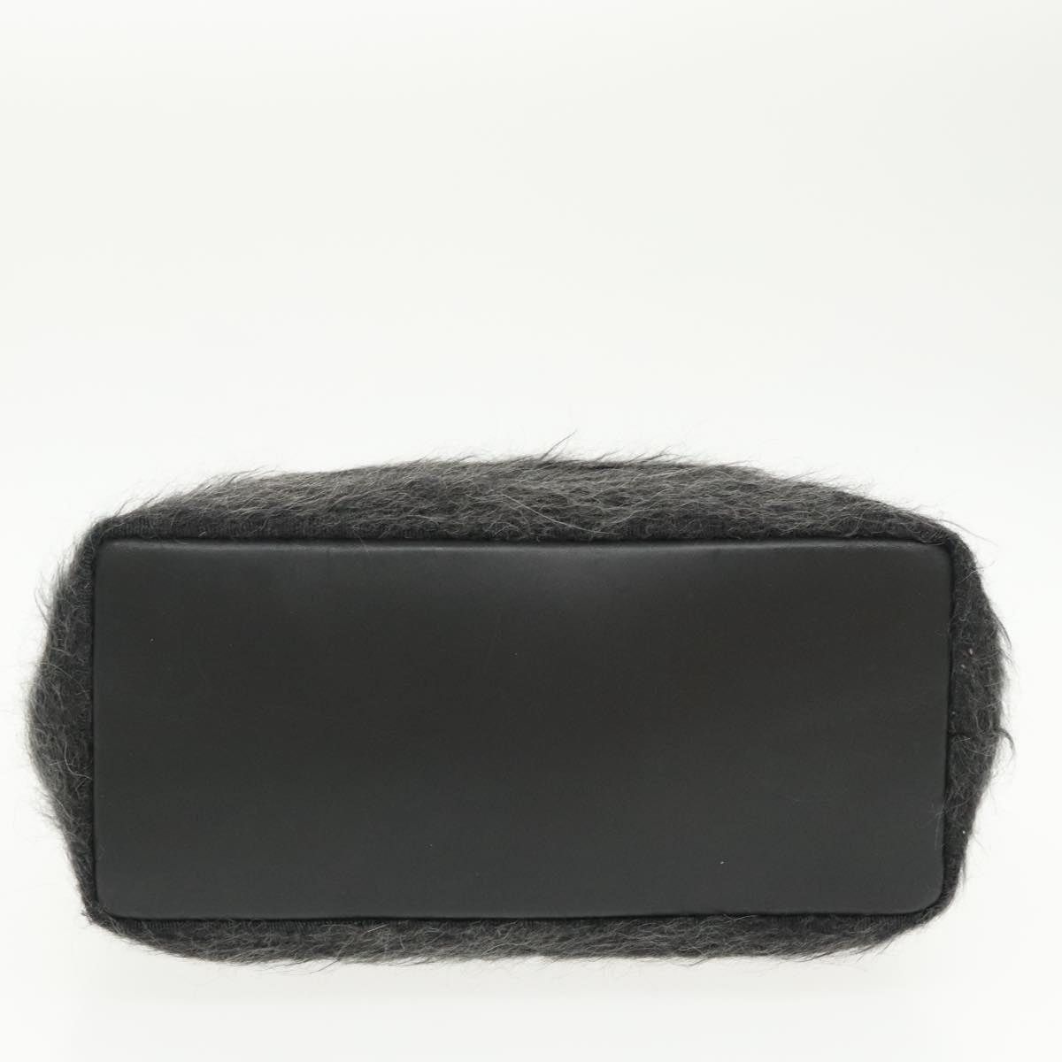 Salvatore Ferragamo Salvatore Ferragamo Hand Bag Wool Gray Silver Size ONE SIZE - 5 Thumbnail