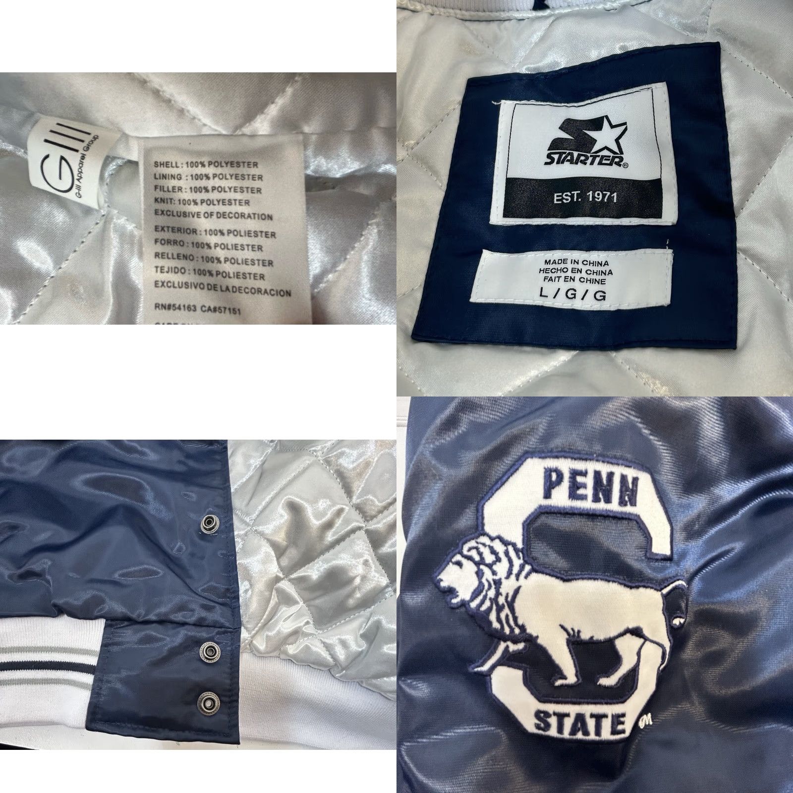 Starter VINTAGE? No. Size US L / EU 52-54 / 3 - 10 Thumbnail