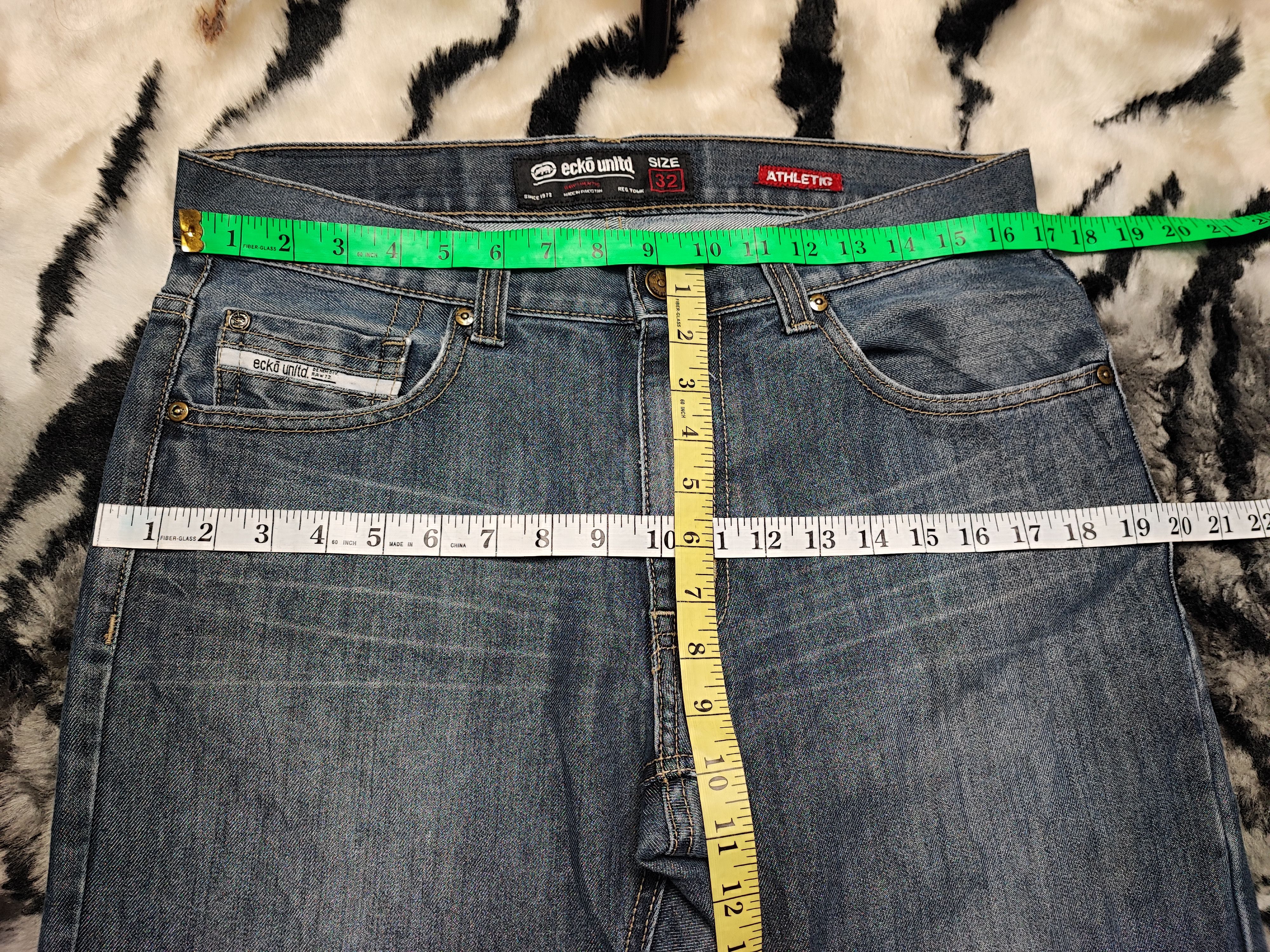 Ecko Unltd. × Jean × Vintage Ecko Unltd Grunge Jeans Size US 33 - 5 Thumbnail