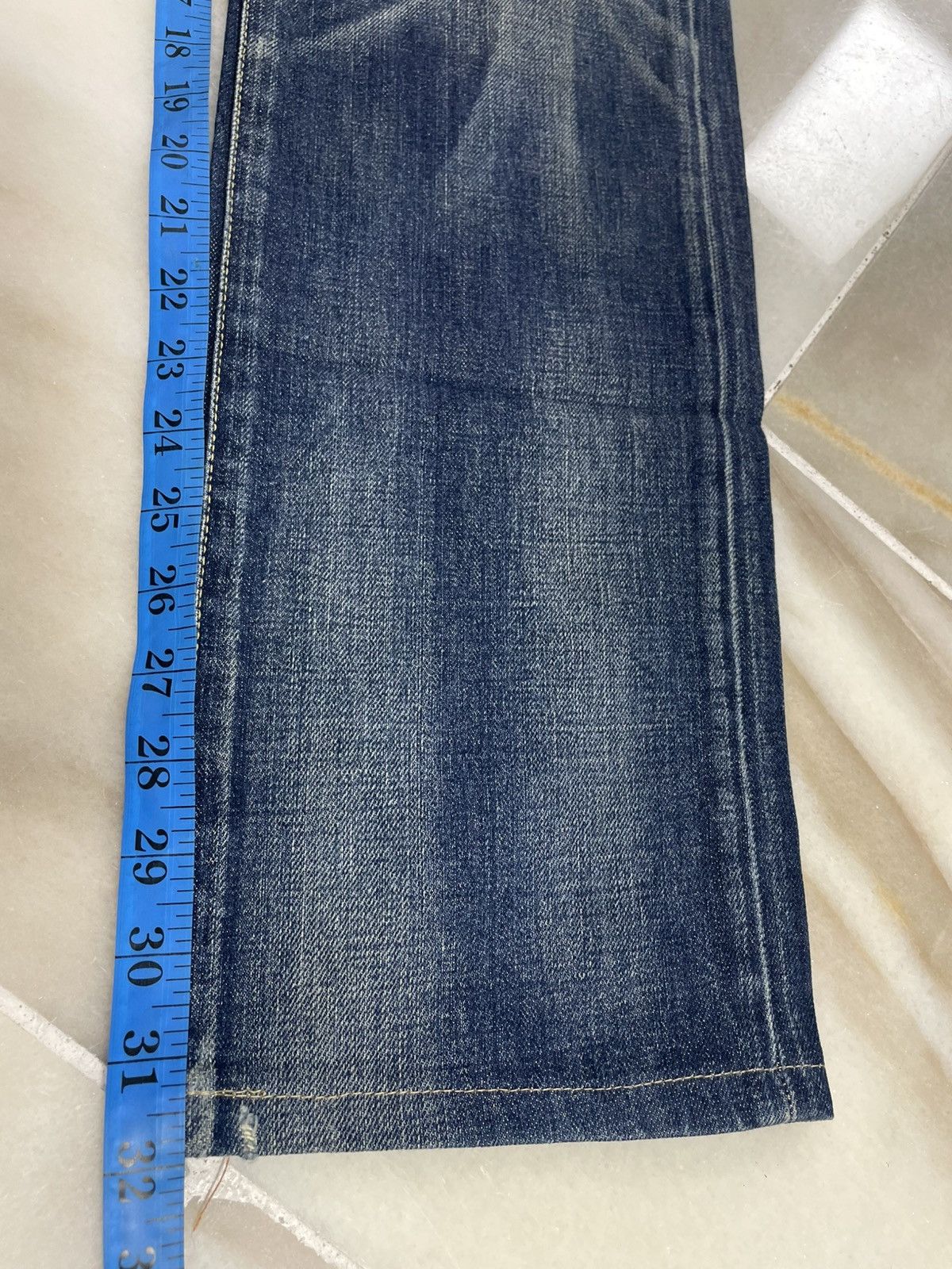 Vintage Vintage Redcard Japanese Distressed Jeans Size US 34 / EU 50 - 12 Thumbnail