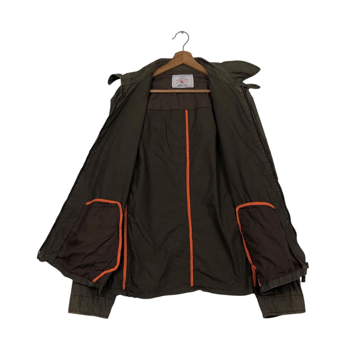 Avirex 📌Vintage Chore Jacket Military Avirex US Navy Us Issue Size US XL / EU 56 / 4 - 14 Thumbnail