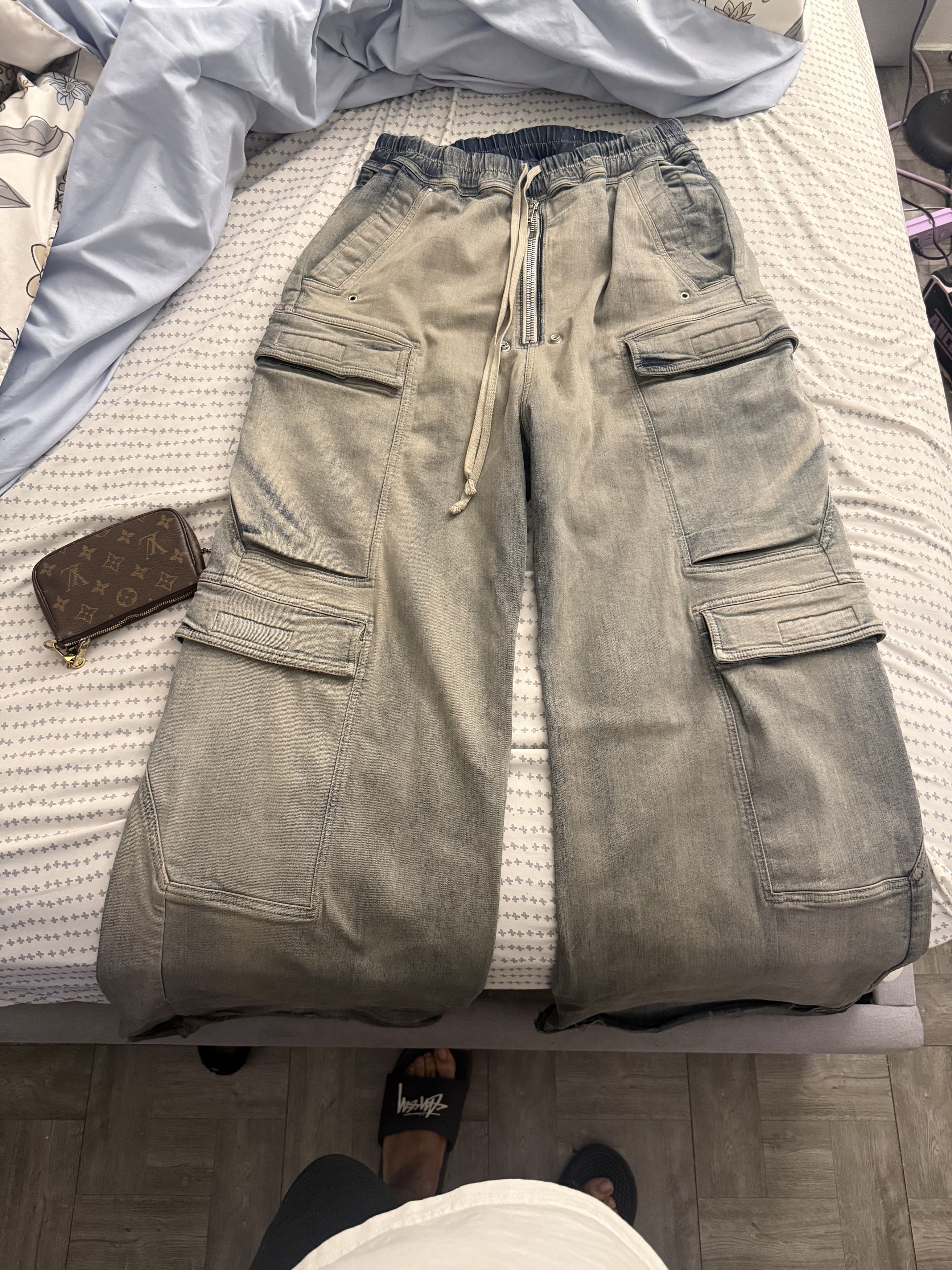 Rick Owens Rick Owen’s Jumbo Cargo Pants Size US 30 / EU 46 - 1 Thumbnail
