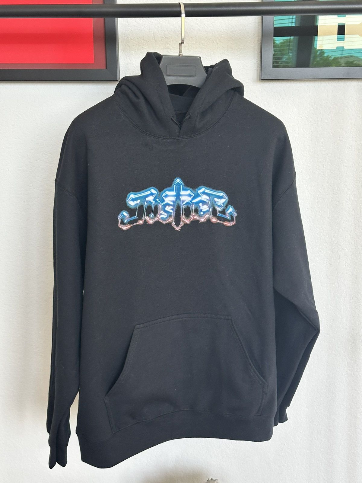 Japanese Brand Justice Hyperdrama Hoodie - Black Size US L / EU 52-54 / 3 - 6 Thumbnail