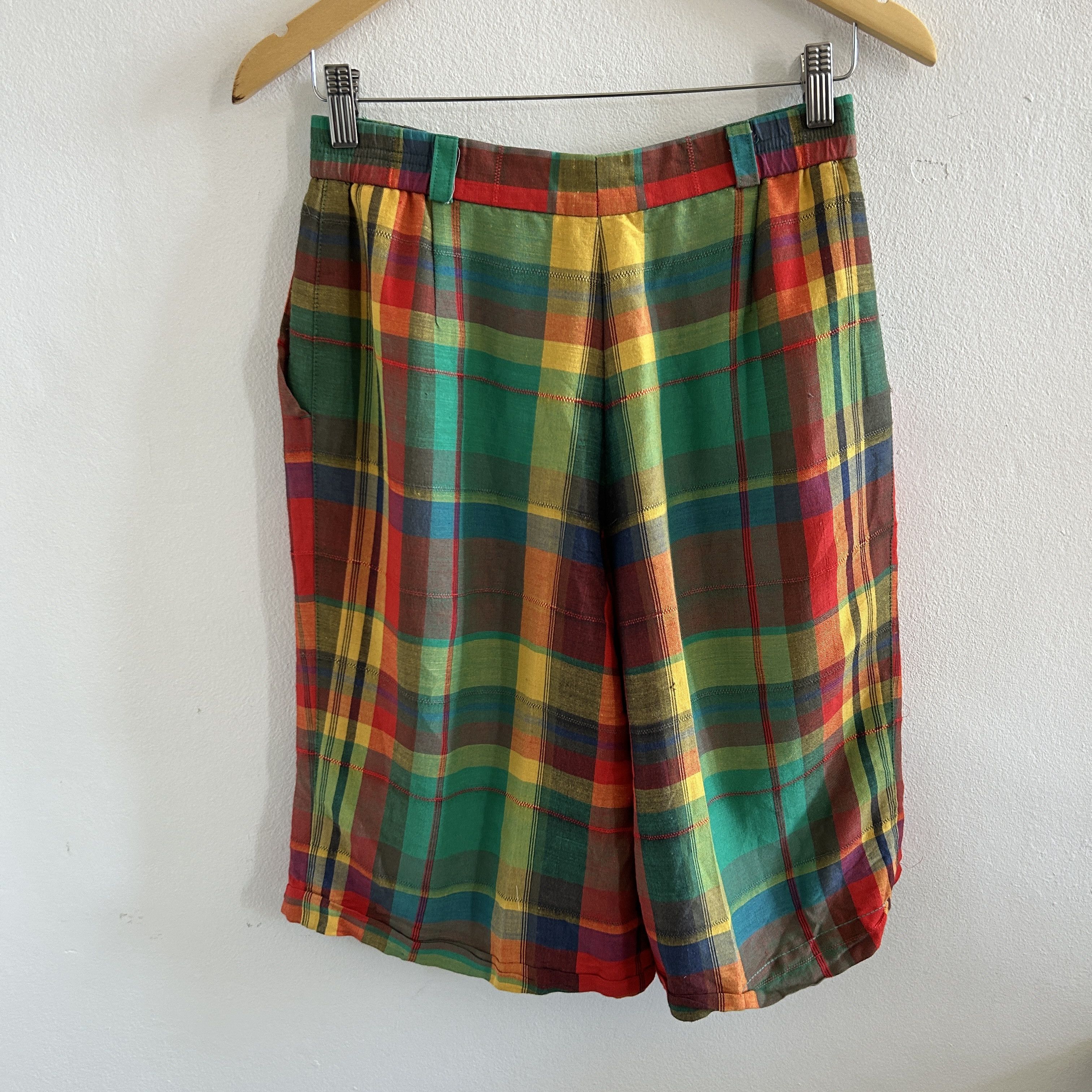 Gardeur Vintage 90s Plaid Bermuda Shorts Size 32" / US 10 / IT 46 - 10 Thumbnail
