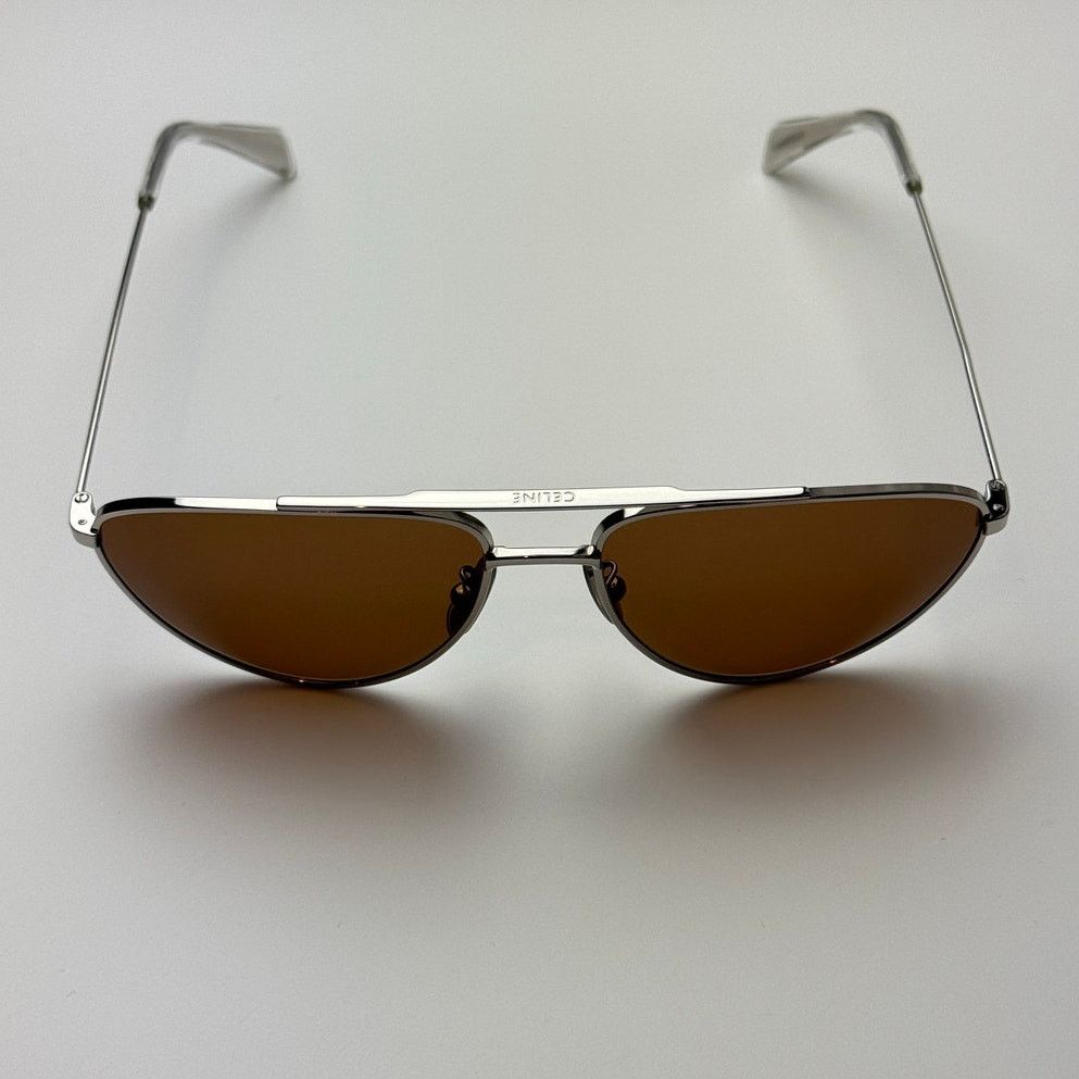 Celine NEW Celine Sunglasses CL40077U 16J Palladium/Roviex Unixes Size ONE SIZE - 6 Thumbnail