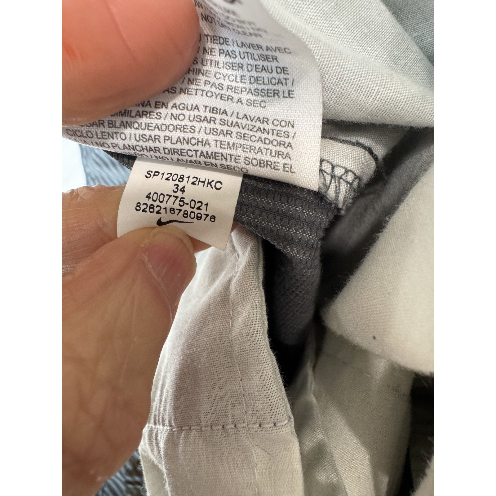 Nike Nike Golf Performance Shorts Men Gray Striped 11" 34 Size US 34 / EU 50 - 8 Thumbnail