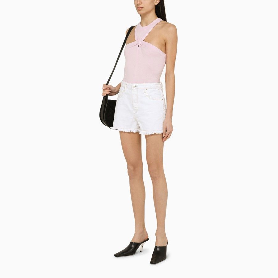 Isabel Marant o1d2blof0824 Cotton Tops in Light Pink Size S / US 4 / IT 40 - 2 Thumbnail