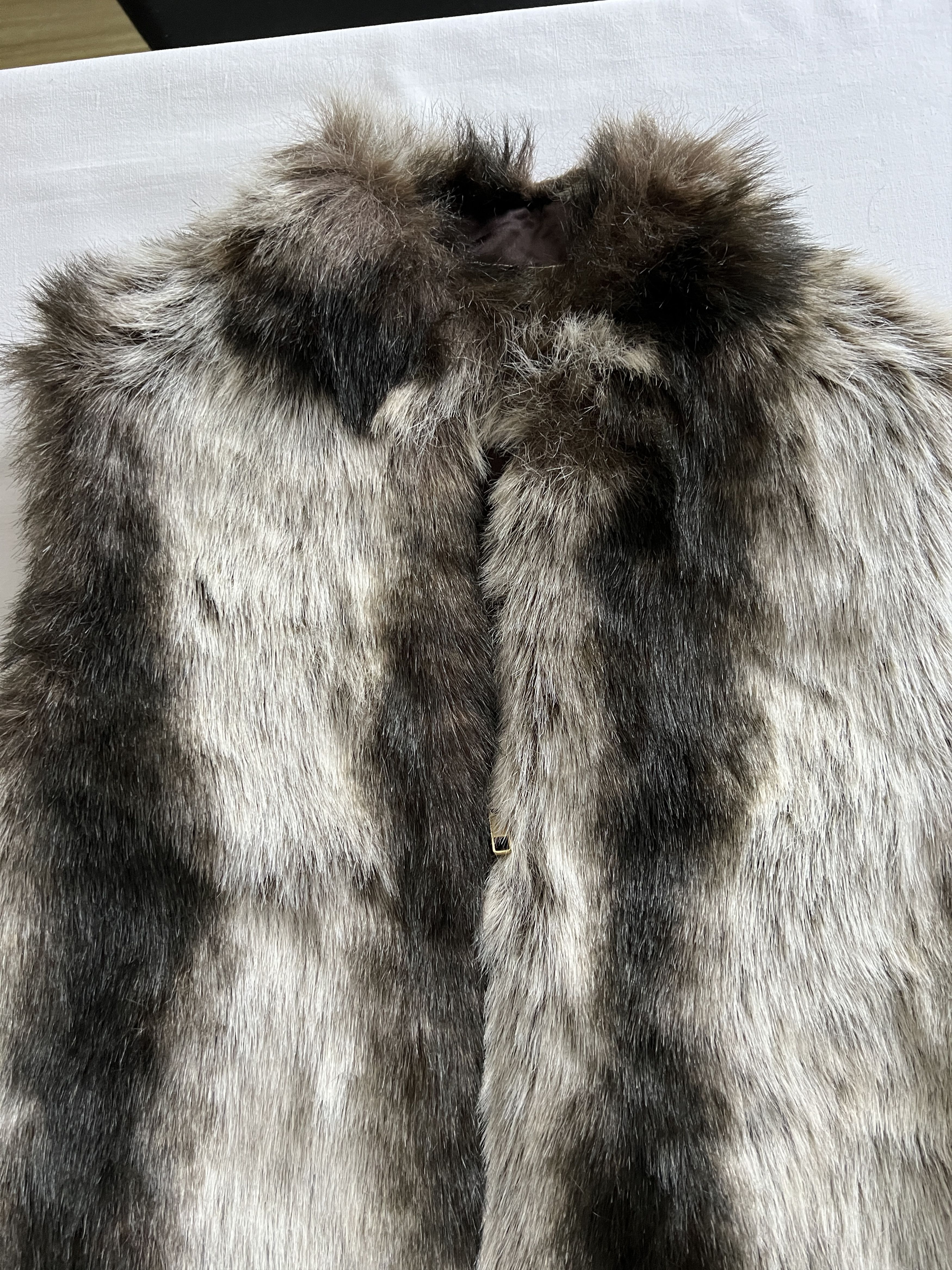Vintage Vintage Y2K Style Fur Coat Vest Size S / US 4 / IT 40 - 5 Thumbnail