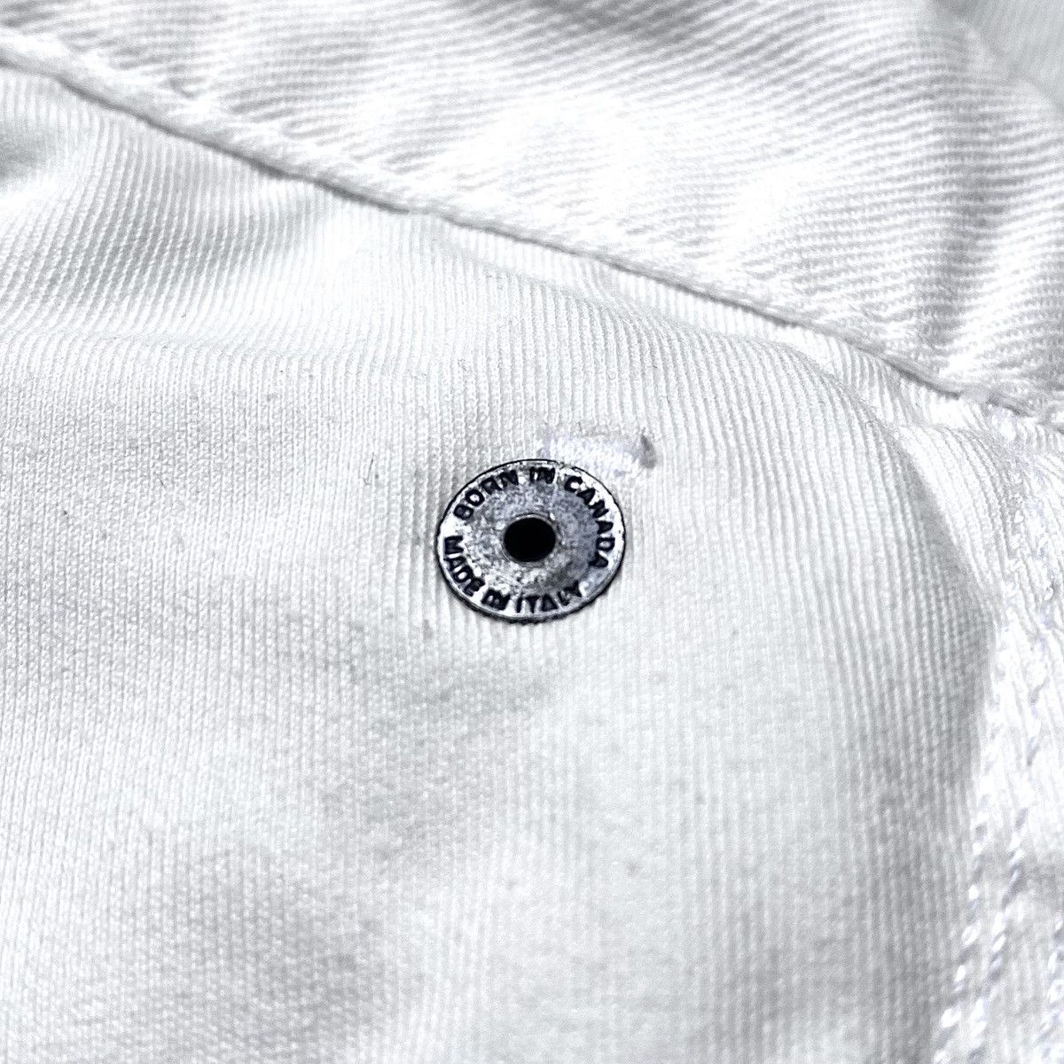Dsquared2 Dsquared2 Archival SS'08 White Denim Shorts Vintage Jeans Size US 34 / EU 50 - 8 Thumbnail