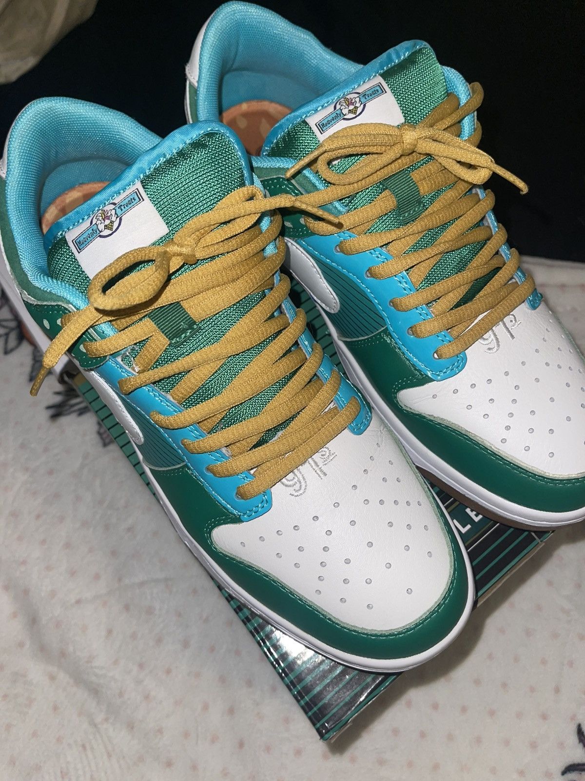 Other TheColorAlbum Menthol 91 Dunk Low 11.5 Size US 11.5 / EU 44-45 - 9 Thumbnail