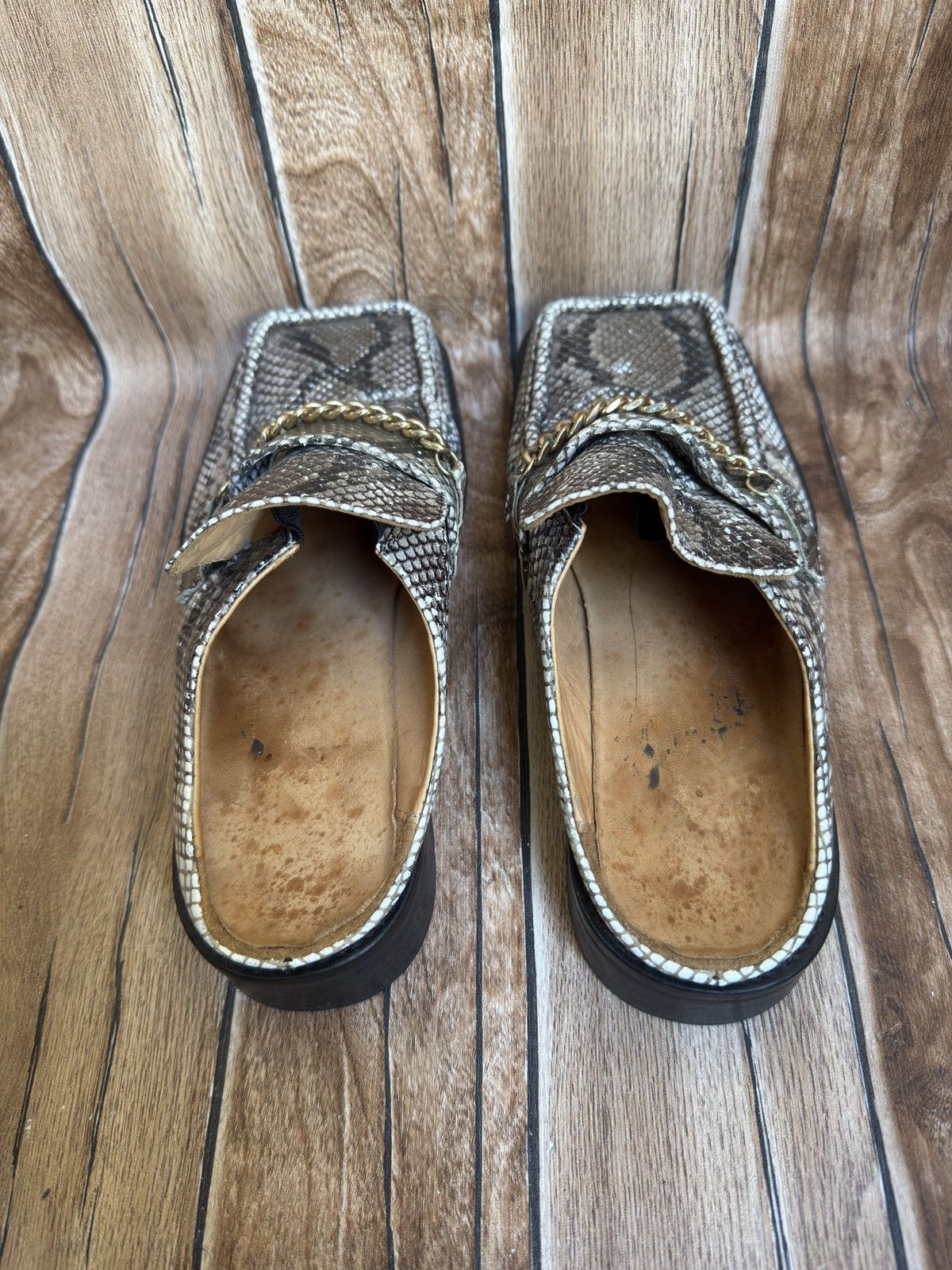 Martine Rose cuban chain clog mules Size US 9.5 / IT 39.5 - 11 Thumbnail
