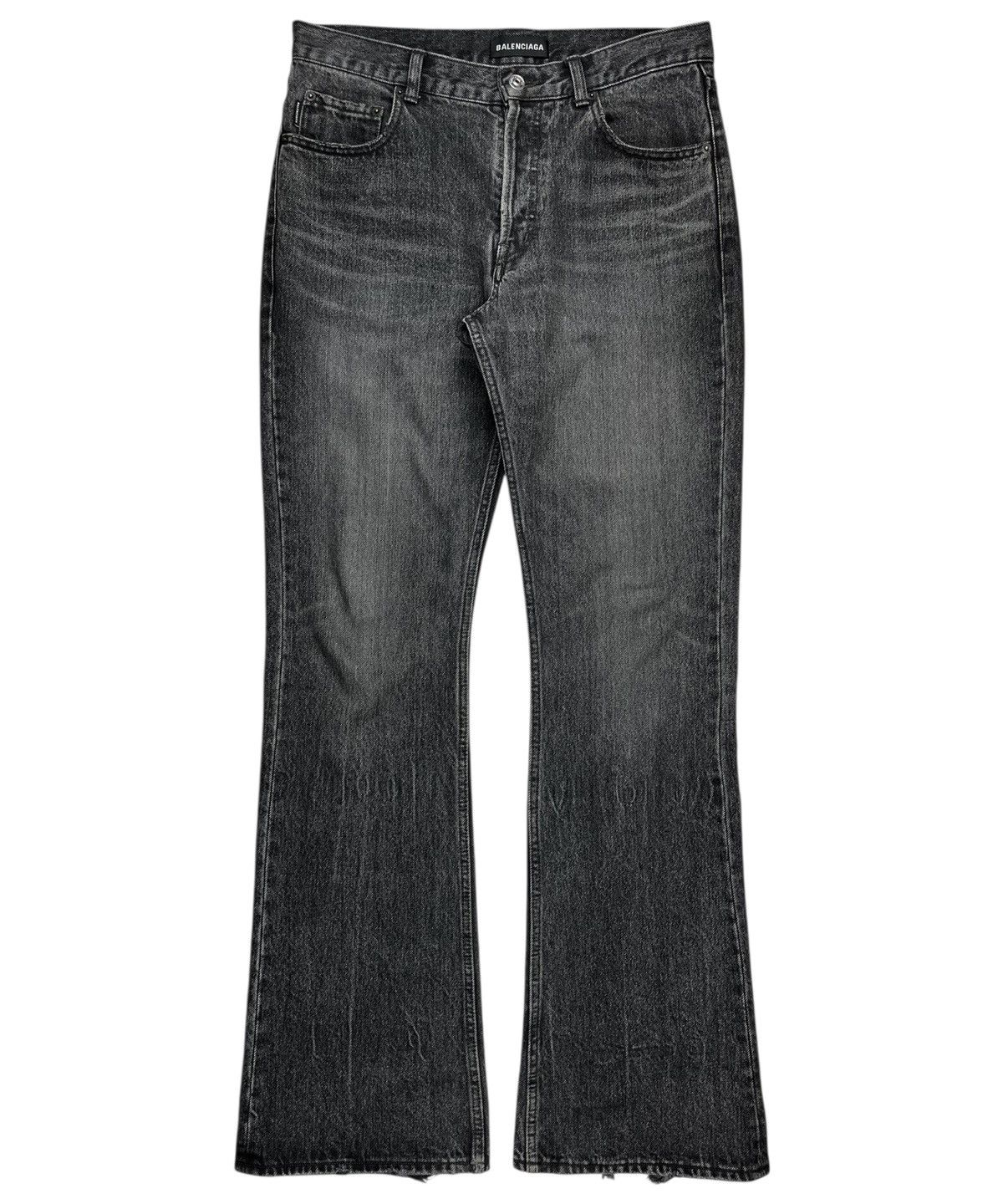 パンツ BALENCIAGA 22AW Flared denim 0400022076724_BLACK?wid=600&