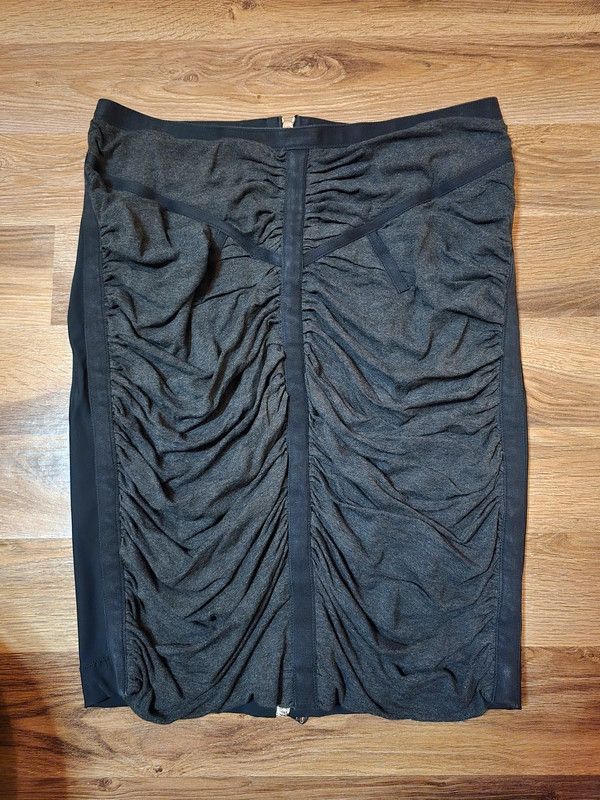 Dolce & Gabbana Black and gray pencil skirt Size 32" / US 10 / IT 46 - 1 Thumbnail