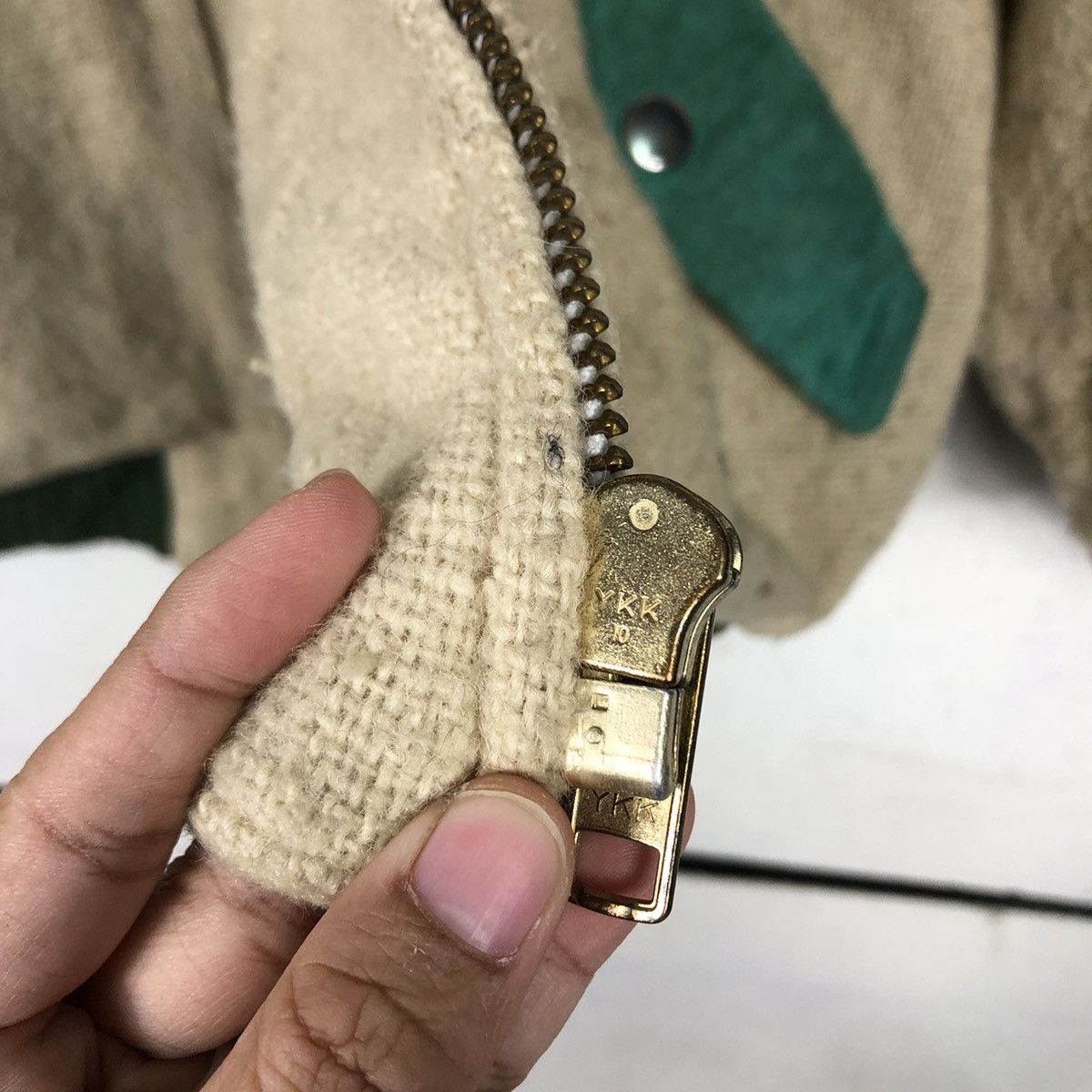 Japanese Brand × Vintage 📌Vintage Genuine Leather Bomber Jacket Ben Mier Issey Miyake Size US M / EU 48-50 / 2 - 18 Thumbnail