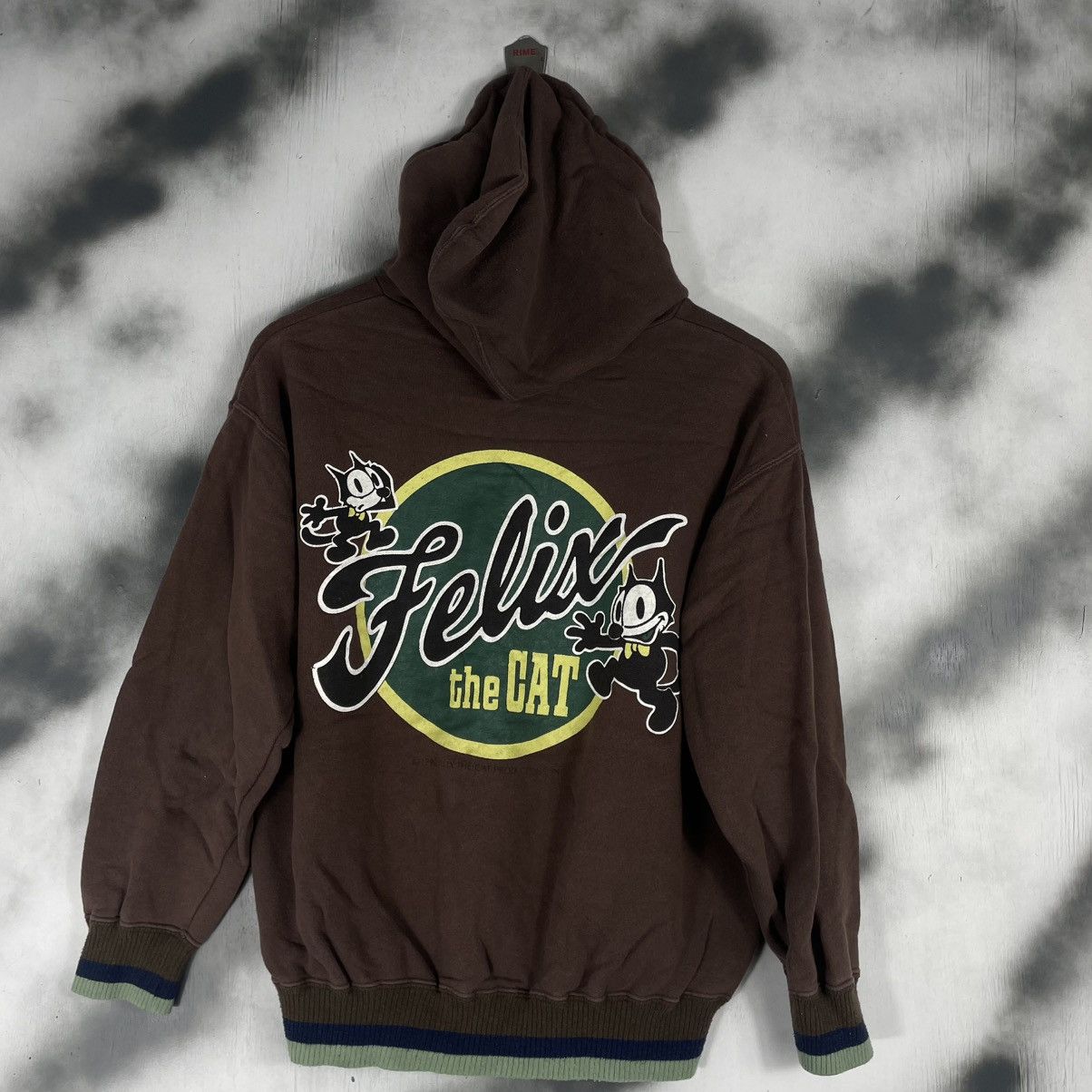 Cartoon Network × Felix × Vintage FELIX THE CAT BIG LOGO HOODED DISTRESSED STYLE Size US S / EU 44-46 / 1 - 1 Thumbnail