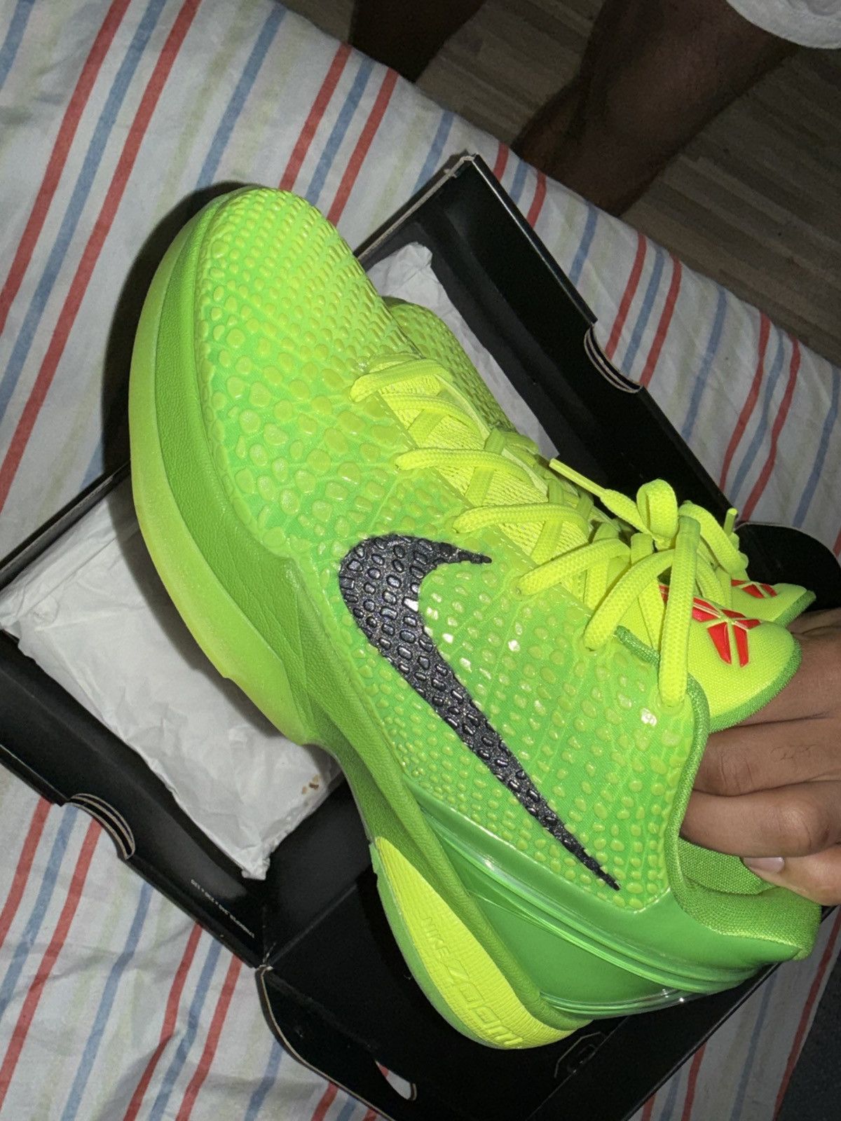 Nike Nike zoom kobe protro grinch Size US 11 / EU 44 - 6 Thumbnail