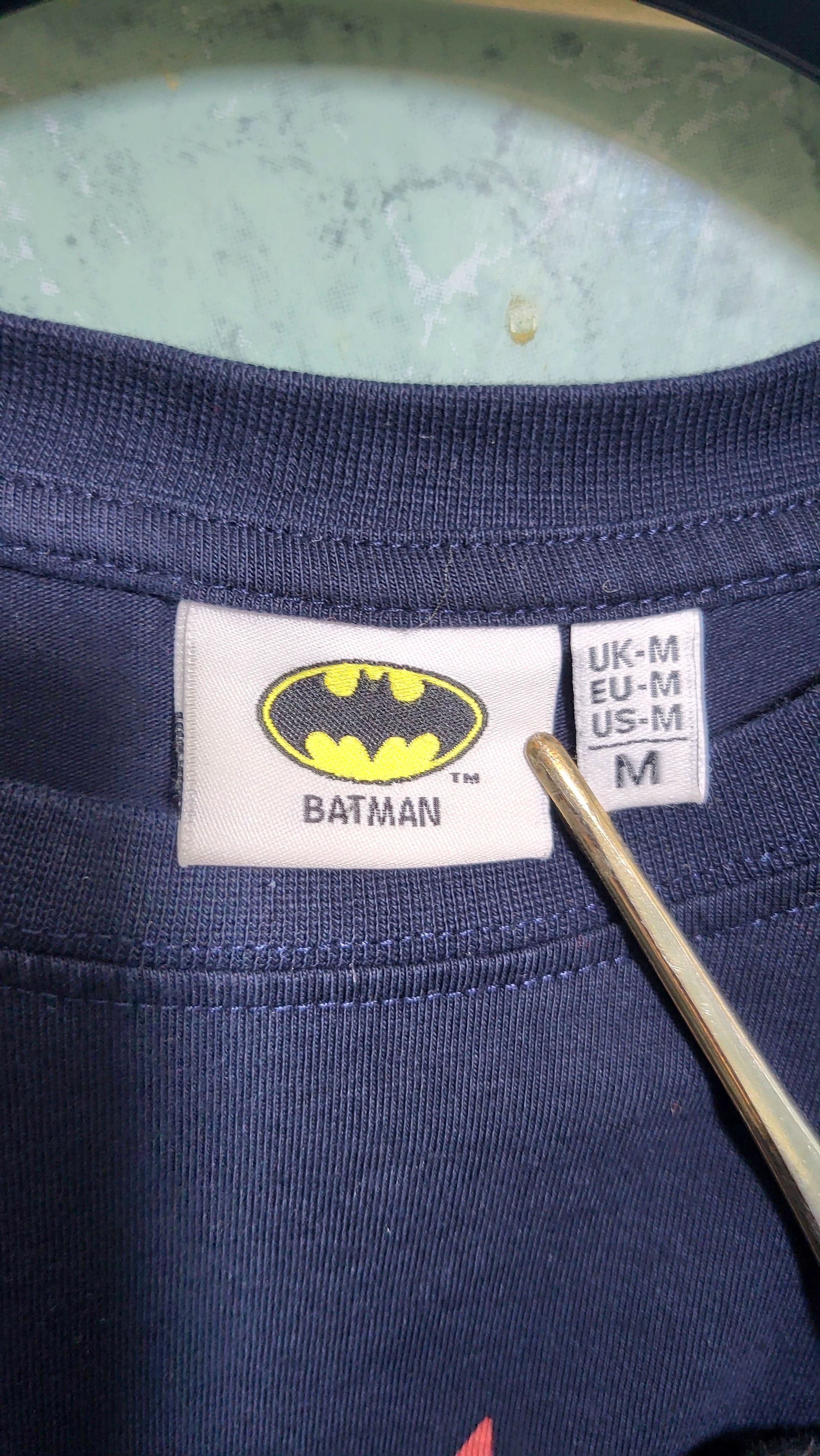 DC Comics Batman big logo movie T-shirt size M Size US M / EU 48-50 / 2 - 4 Thumbnail