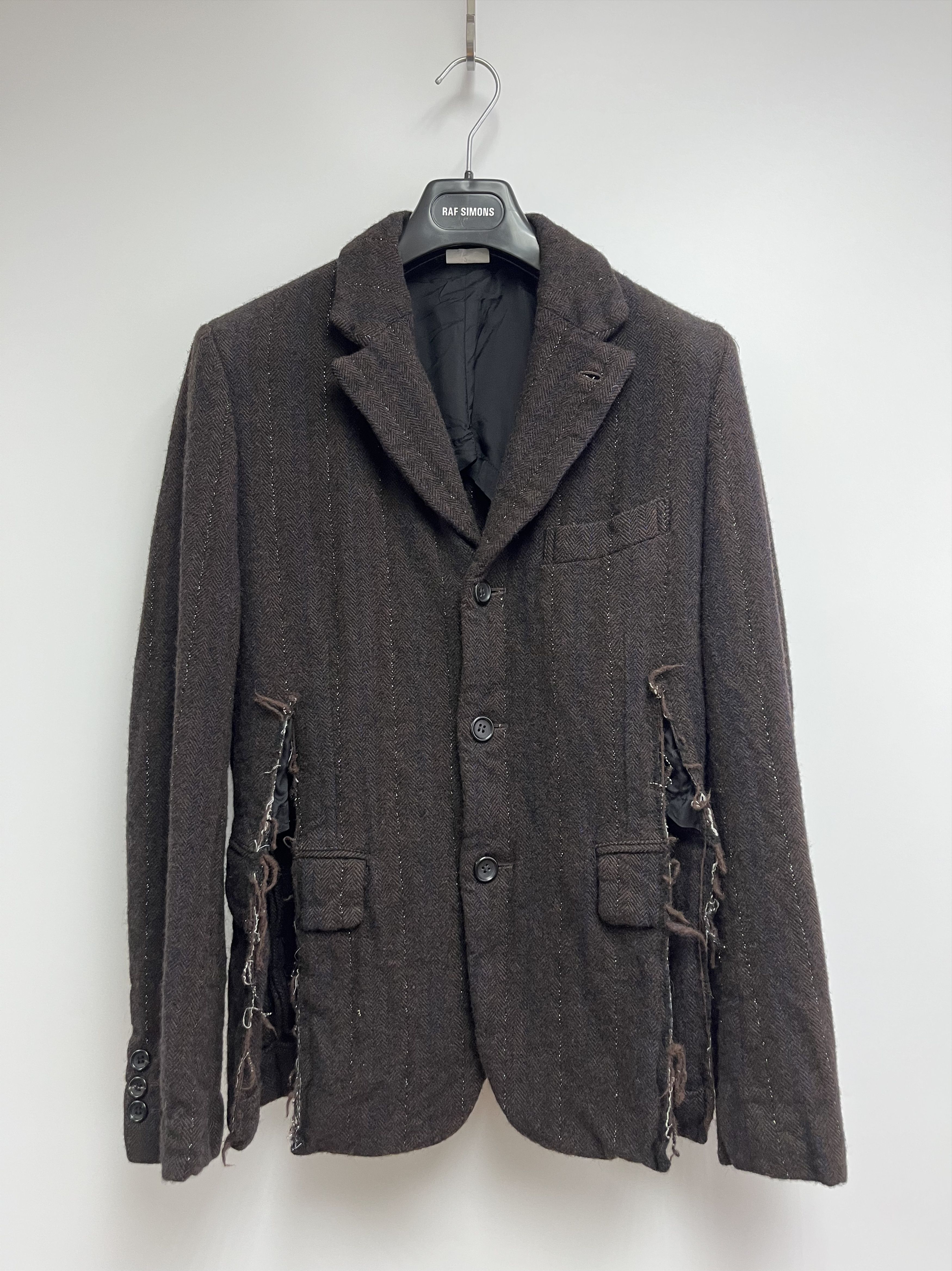 Comme des Garcons Homme Plus COMME des GARÇONS HOMME PLUS CUT OUT BLAZER Size 46R - 1 Thumbnail