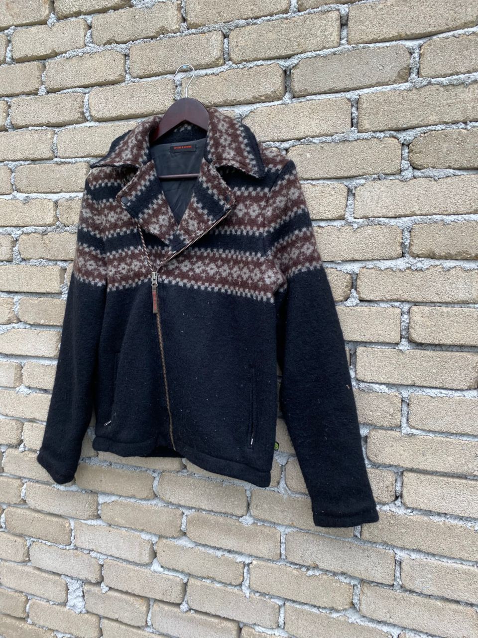 291295=Homme 291295=Homme Wool Jacket Size M / US 6-8 / IT 42-44 - 4 Thumbnail