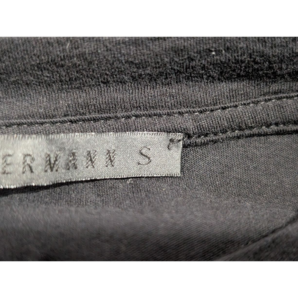 Haider Ackermann o1rshd1 Excuse My Dust Printed T-Shirt in Black/Green Size US S / EU 44-46 / 1 - 14 Thumbnail