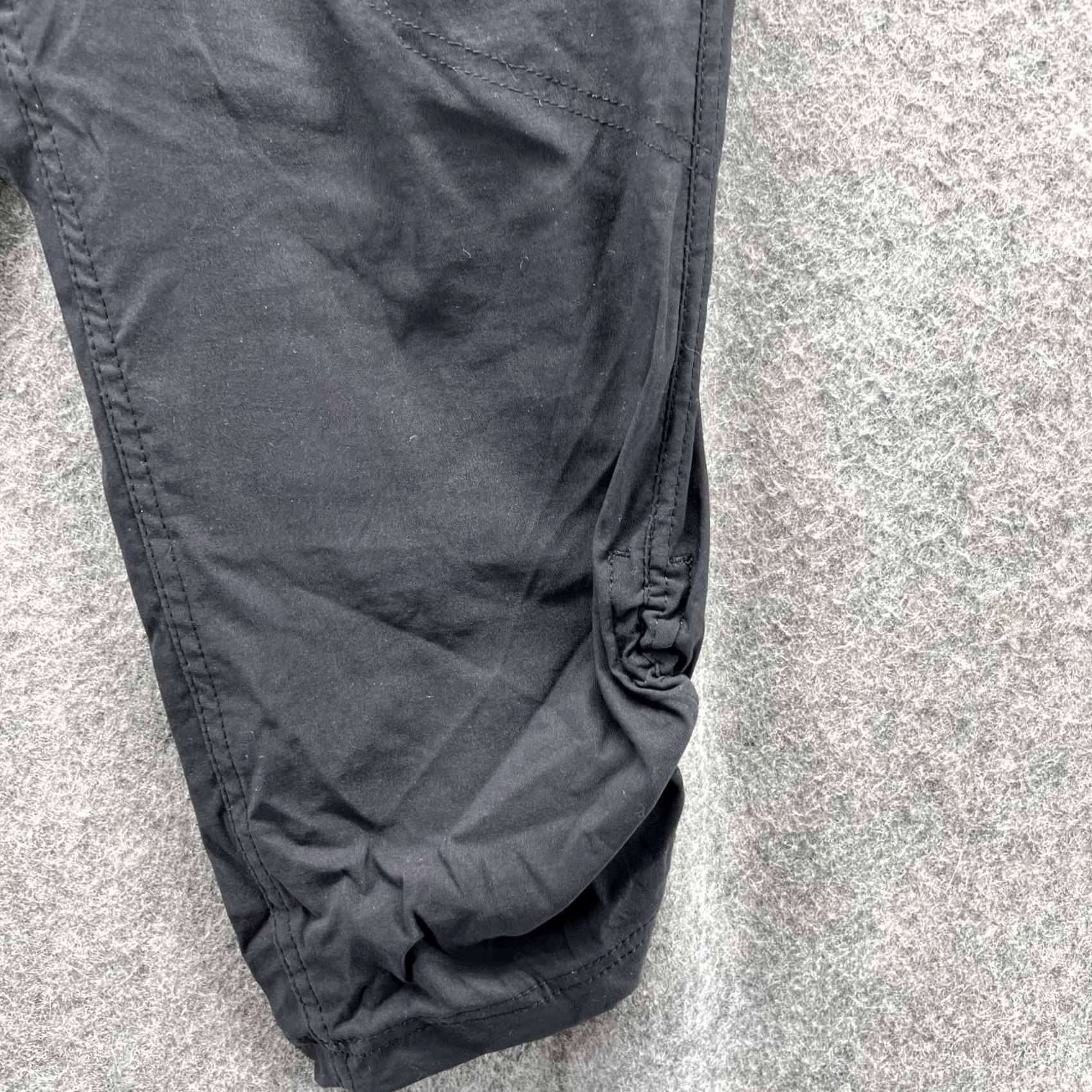 Eddie Bauer Eddie Bauer Pants Women 6 Black Flat Front Chino Stretch Casual Size 28" / US 6 / IT 42 - 4 Thumbnail