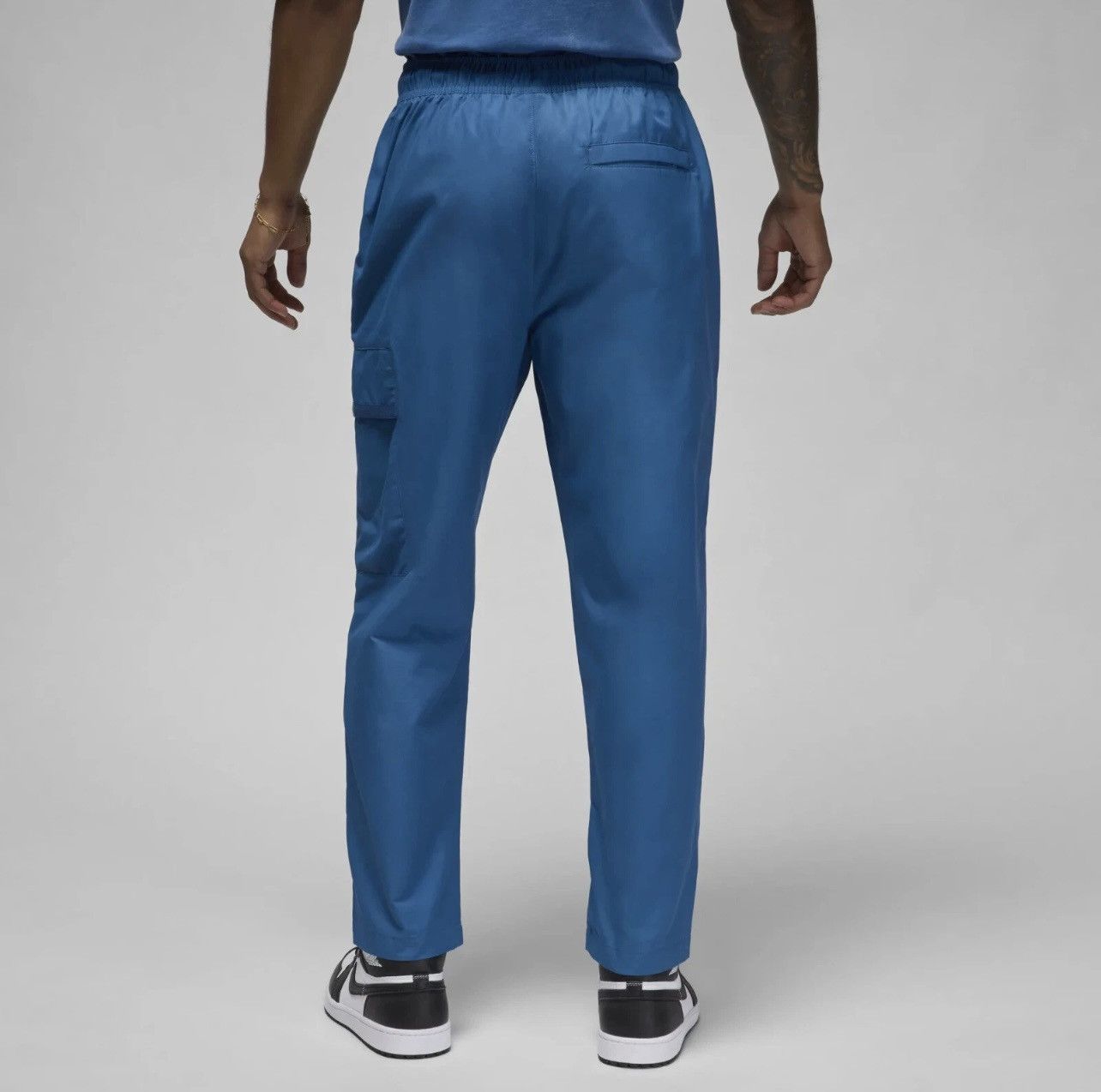 Jordan Brand Jordan Nike Air Cargo Pants Woven Straight Leg Teal Size US 34 / EU 50 - 2 Thumbnail