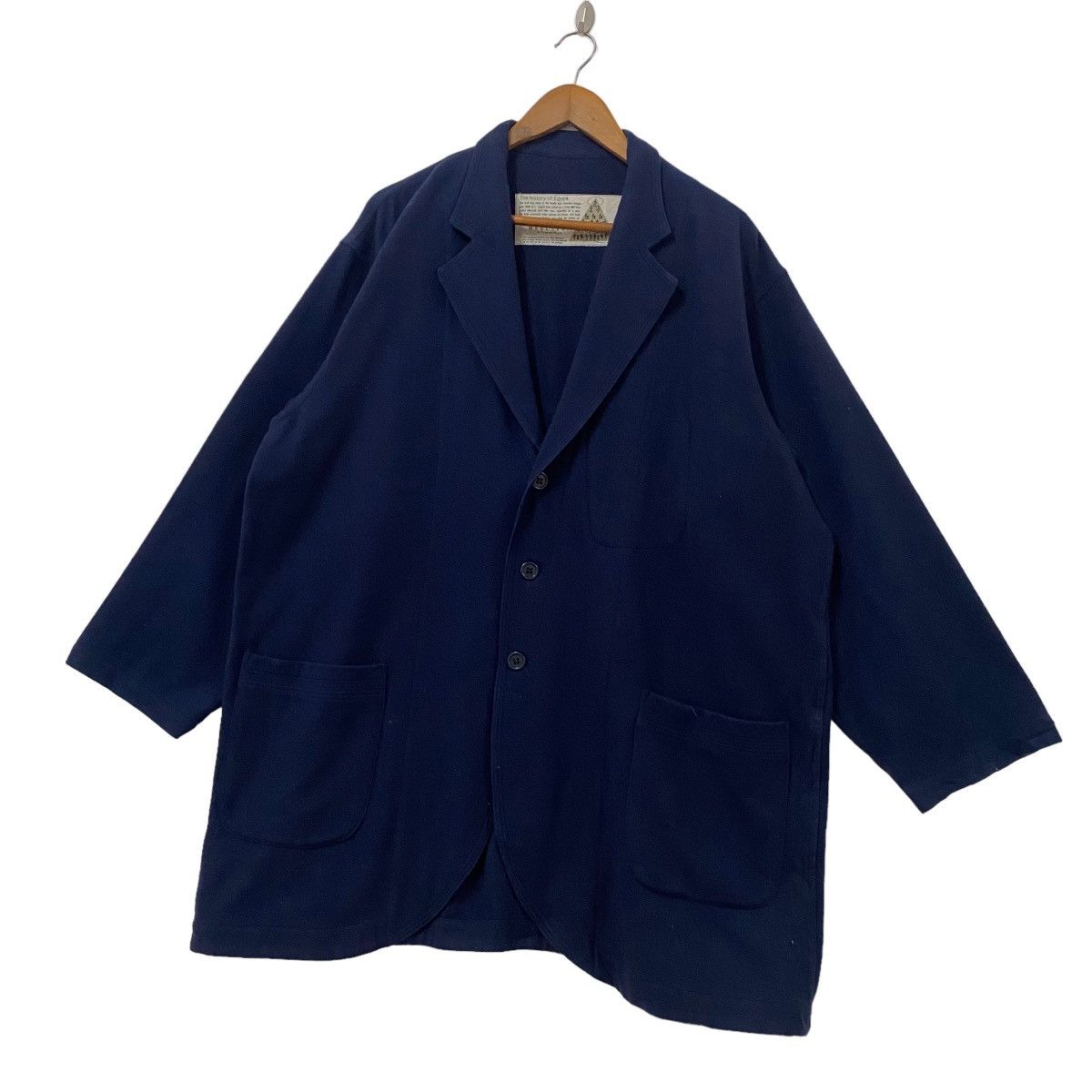 Yohji Yamamoto ✨Workshop by Y's for men wool oversize jacket Size US M / EU 48-50 / 2 - 4 Thumbnail