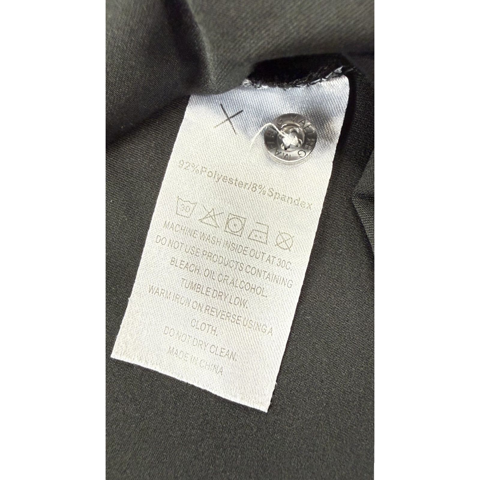 Vintage Maelreg Performance Polo Shirt Mens XL Black Stretch Tagless Golf Top Athletic Shirt Size US XL / EU 56 / 4 - 5 Thumbnail
