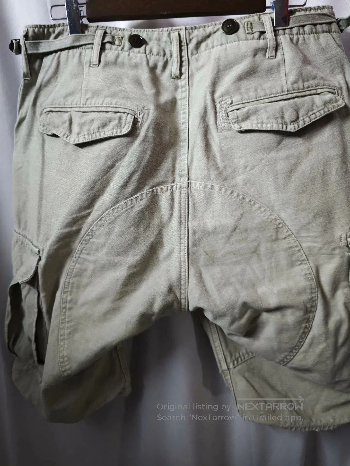 Visvim visvim Green Cargo Shorts Size 2. Size US 26 / EU 42 - 3 Thumbnail