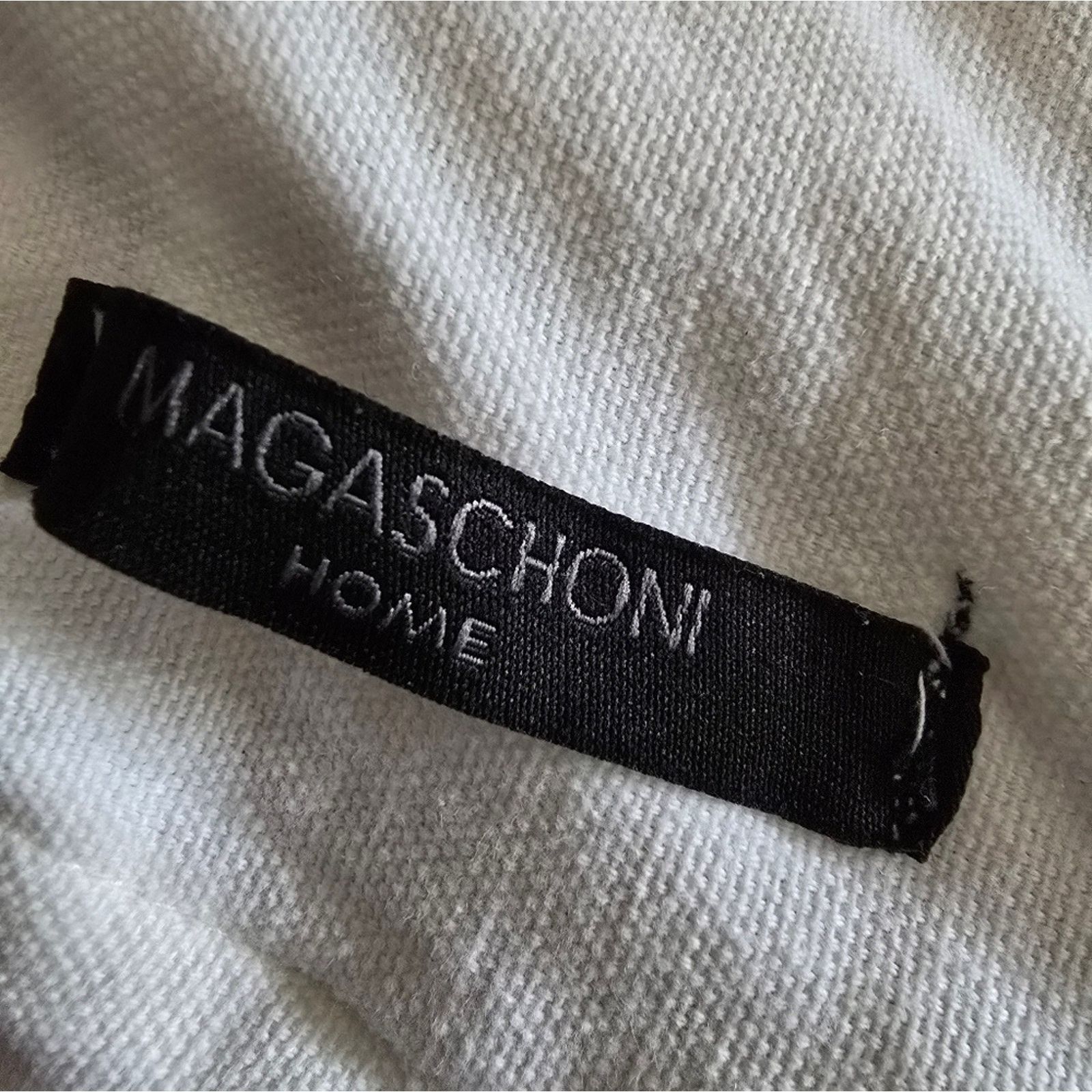 Magaschoni White | MAGASCHONI | Detailed Pillow Cover Size ONE SIZE - 3 Thumbnail
