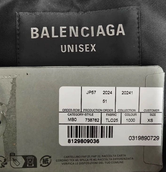 Balenciaga Balenciaga 23SS jacket2412-Nextarrow Size US XS / EU 42 / 0 - 4 Thumbnail