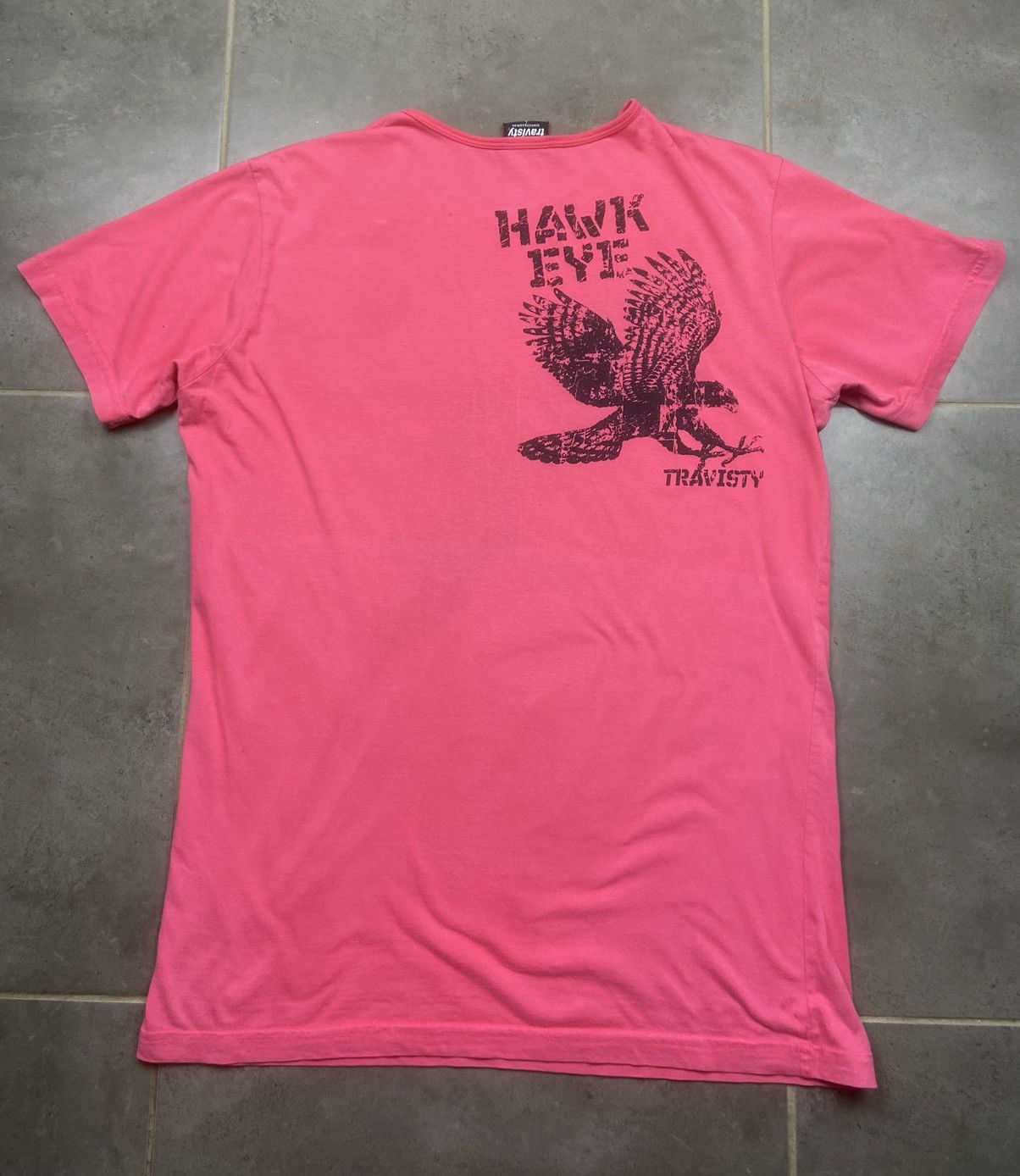 Man Made In Australia Travisty. Short sleeve shirt. Hawkeye Jet fighter Size US L / EU 52-54 / 3 - 6 Thumbnail