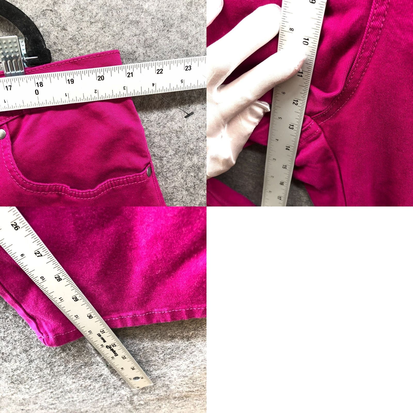 Charter Club Charter Club Jeans Ladies 20W Pink Slimming High Rise 5-Pocket Cotton Denim NWT Straight Leg Womens Jeans Size 42" / US 20 - 8 Thumbnail