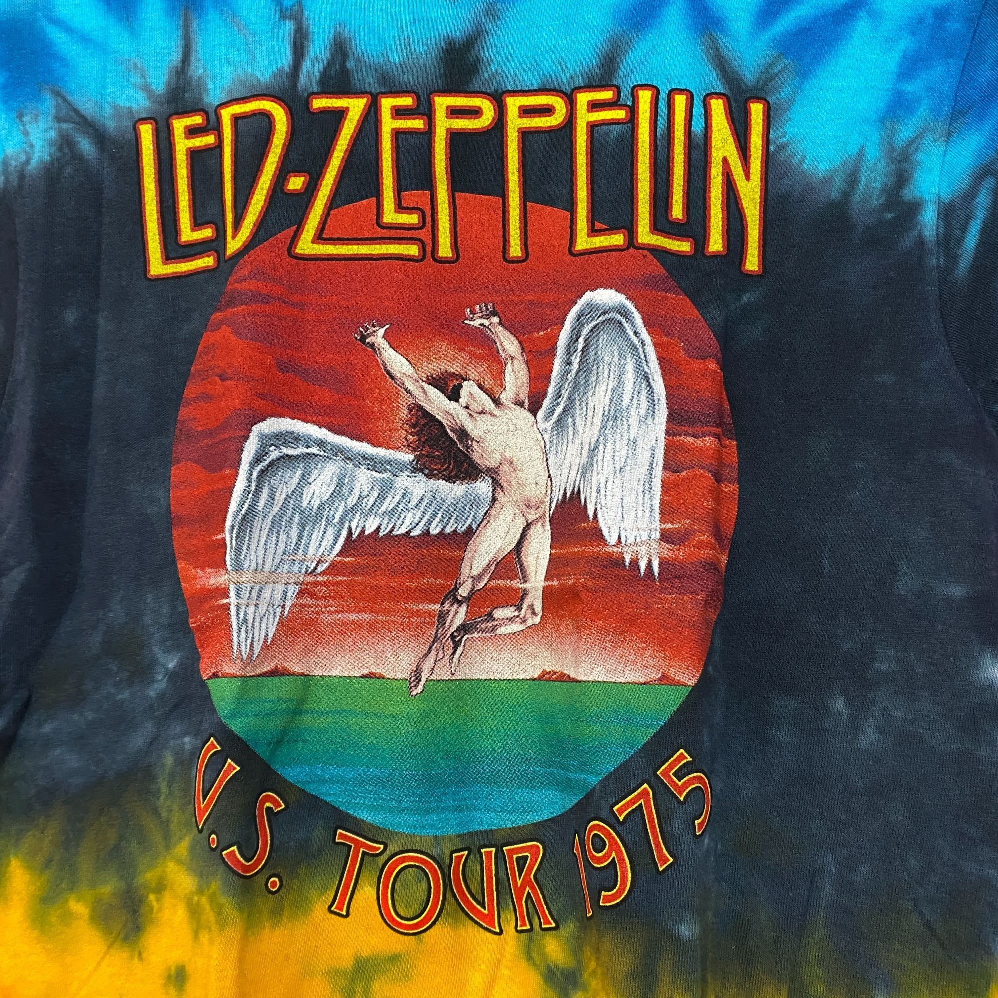 Led Zeppelin Led Zeppelin US Tour 1975 Tie Dye Tshirt size Small Size US S / EU 44-46 / 1 - 2 Thumbnail