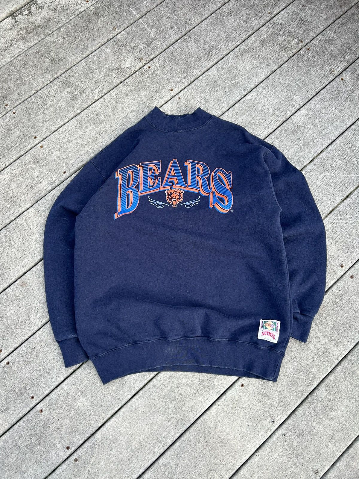 NFL × Nutmeg × Vintage Vintage Chicago Bears sweatshirt Size US L / EU 52-54 / 3 - 1 Thumbnail