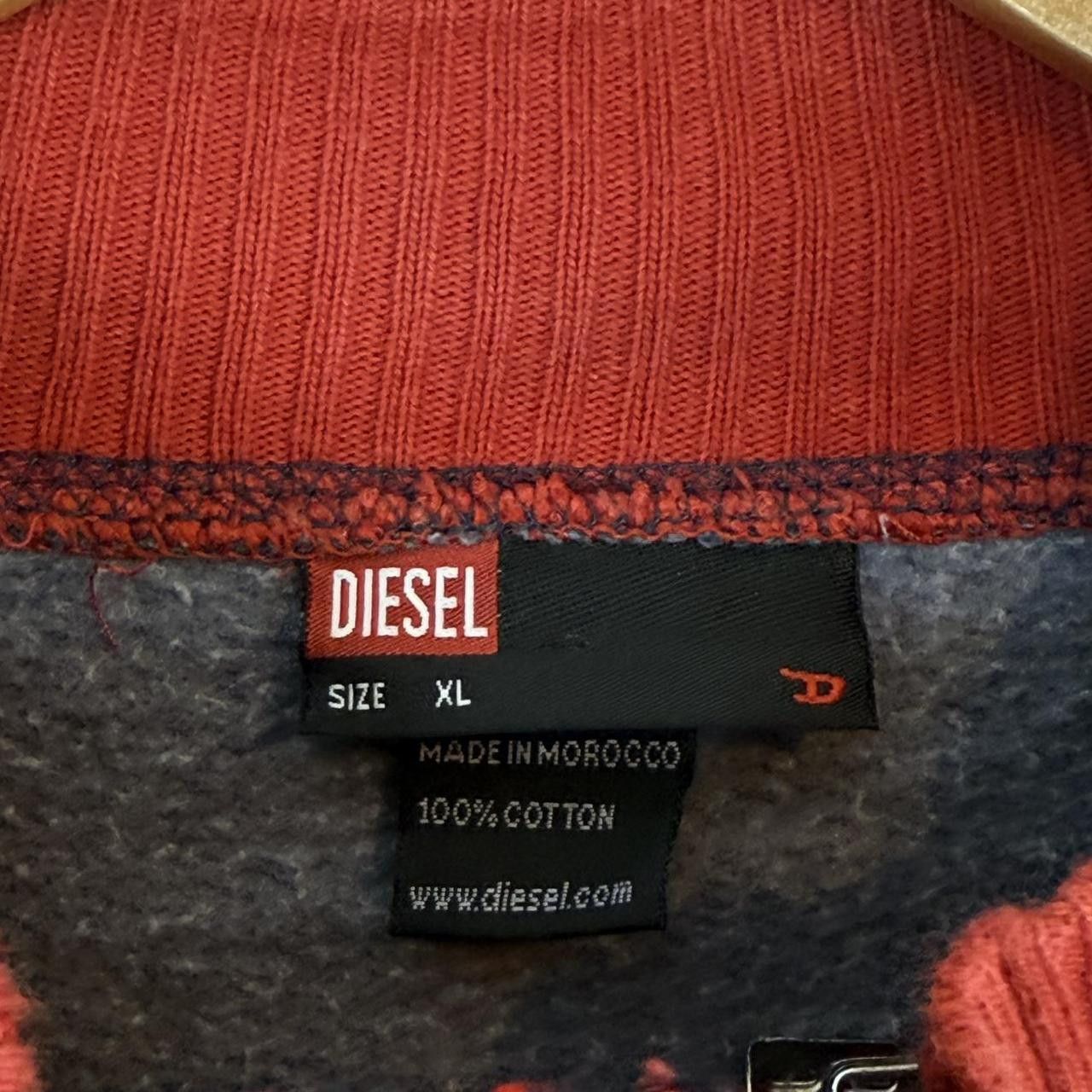 Diesel Diesel Sweatshirt Vintage 90s Blue Crewneck Size US L / EU 52-54 / 3 - 3 Thumbnail