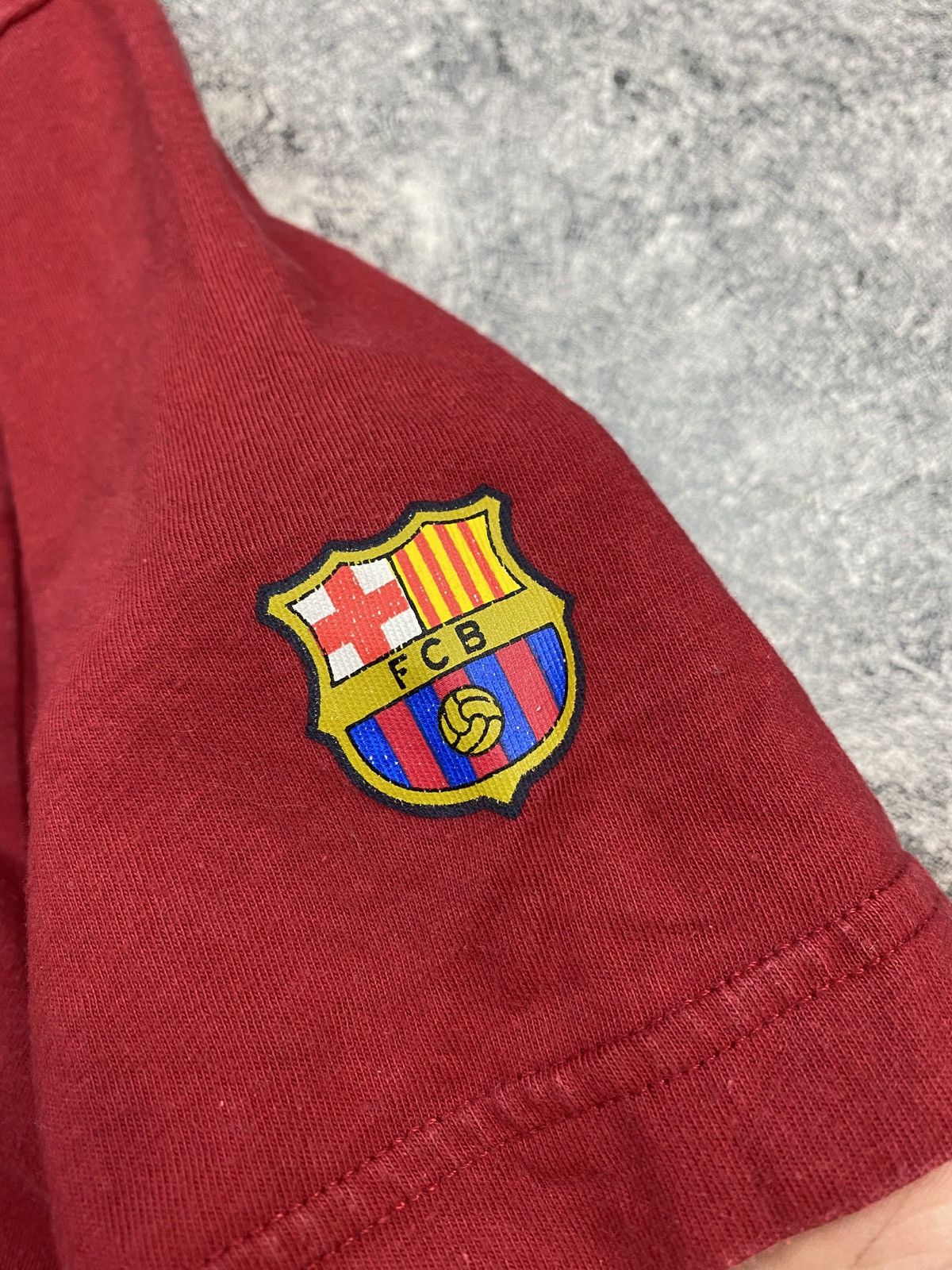 Nike × Vintage Vintage FC Barcelona Nike T-Shirt soccer jersey Size US L / EU 52-54 / 3 - 7 Thumbnail