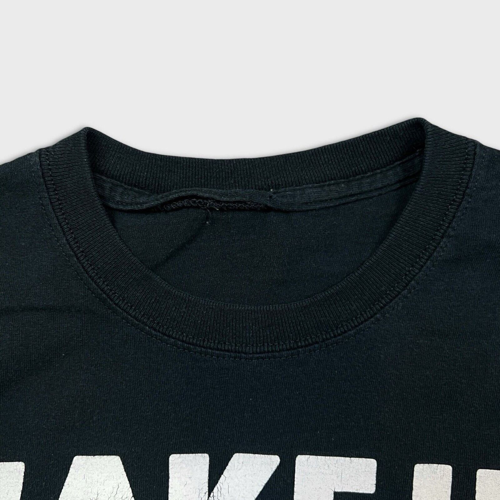 Rap Tees × Vintage × Wiz Khalifa Wiz Khalifa T Shirt Wake Up Drunk Short Sleeve Rap Tee Size US S / EU 44-46 / 1 - 2 Thumbnail