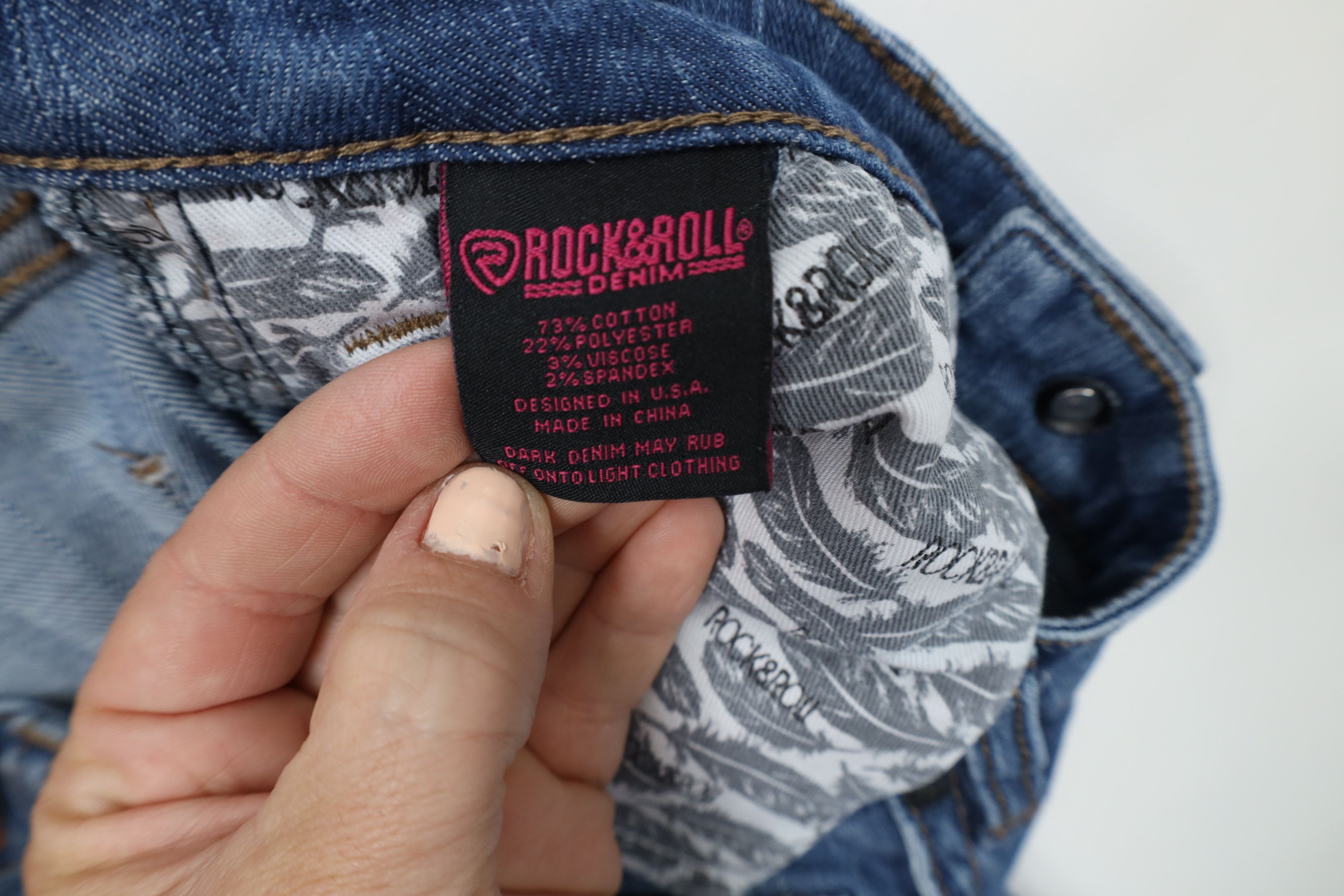 Vintage Vintage Y2K Streetwear Stretch Babydoll Bell Bottoms Jeans Size 26" / US 2 / IT 38 - 8 Thumbnail