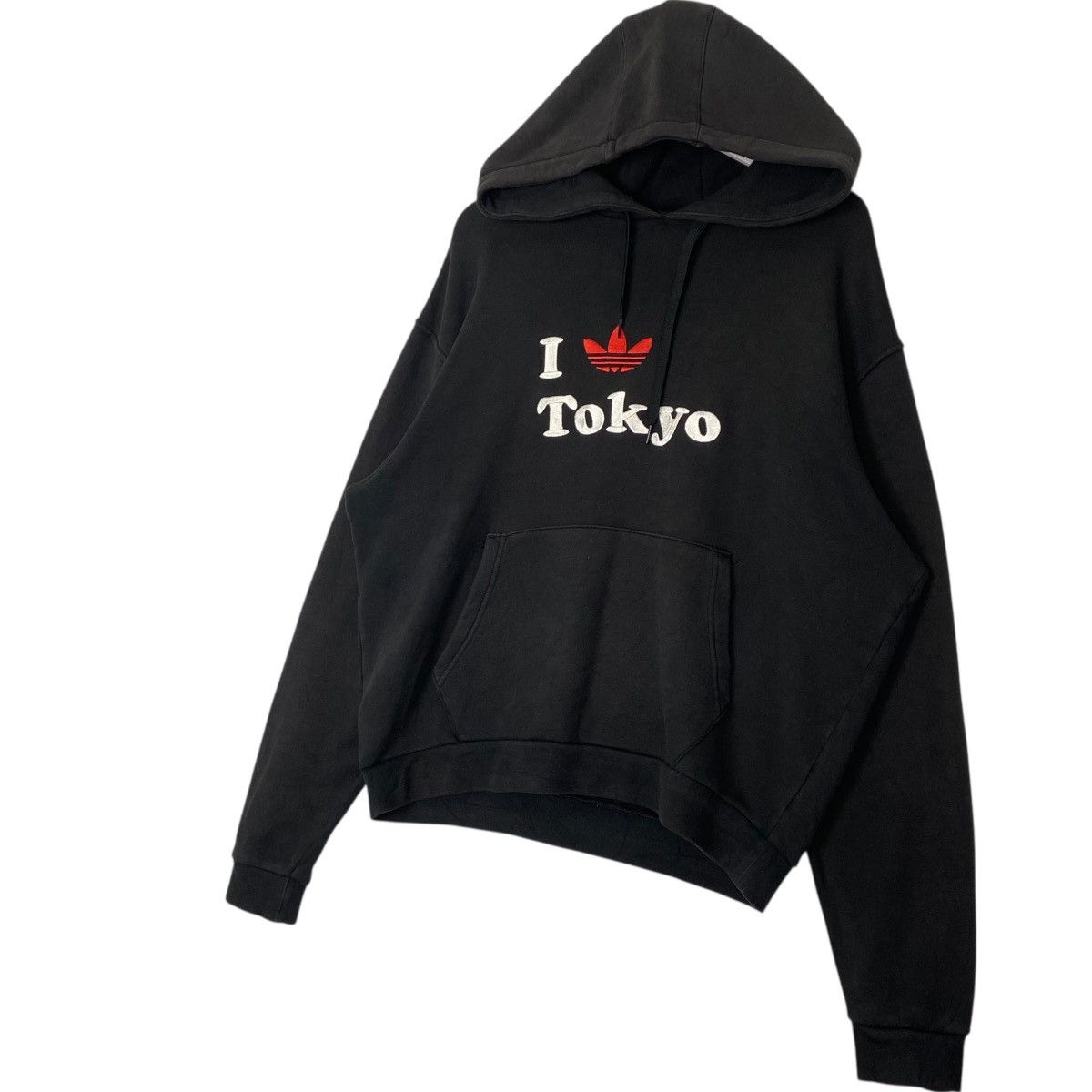 Other Vintage I Love Tokyo Hoodie Sweater Embroidered Logo Black Size US XL / EU 56 / 4 - 2 Thumbnail