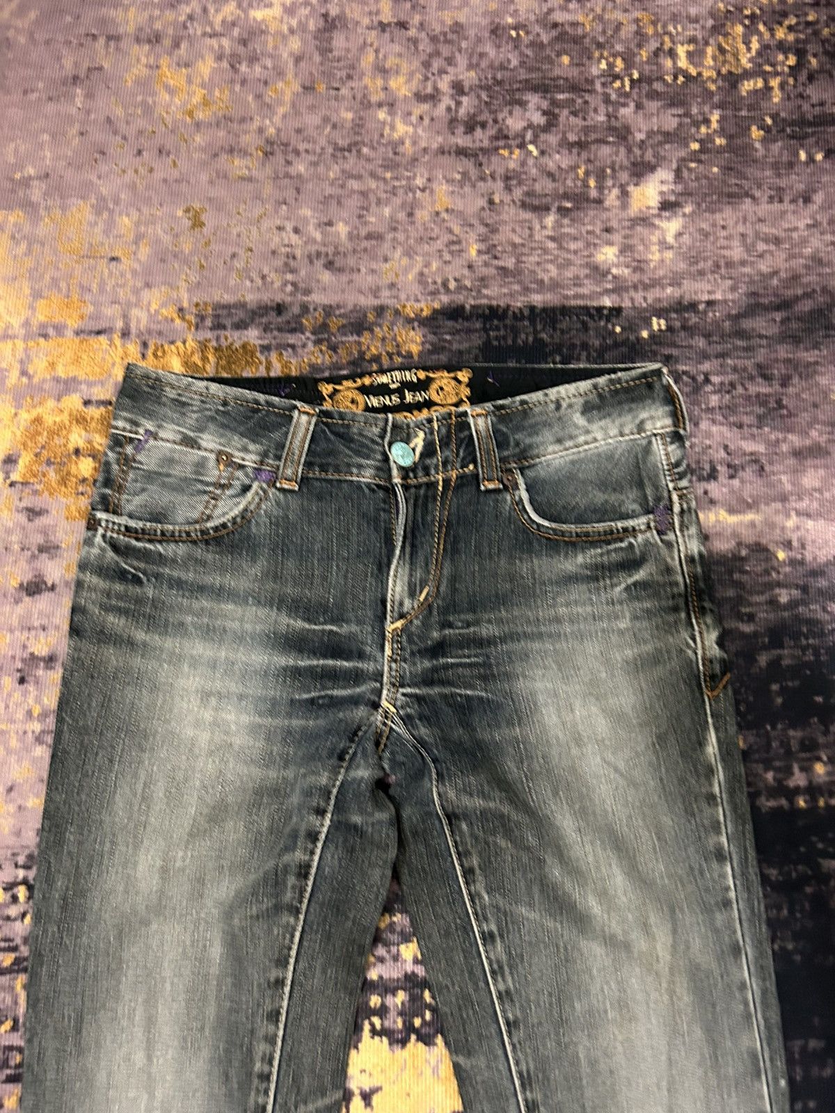 Edwin Vintage Venus Something Edwin Washed Flare Jeans Size US 30 / EU 46 - 8 Thumbnail