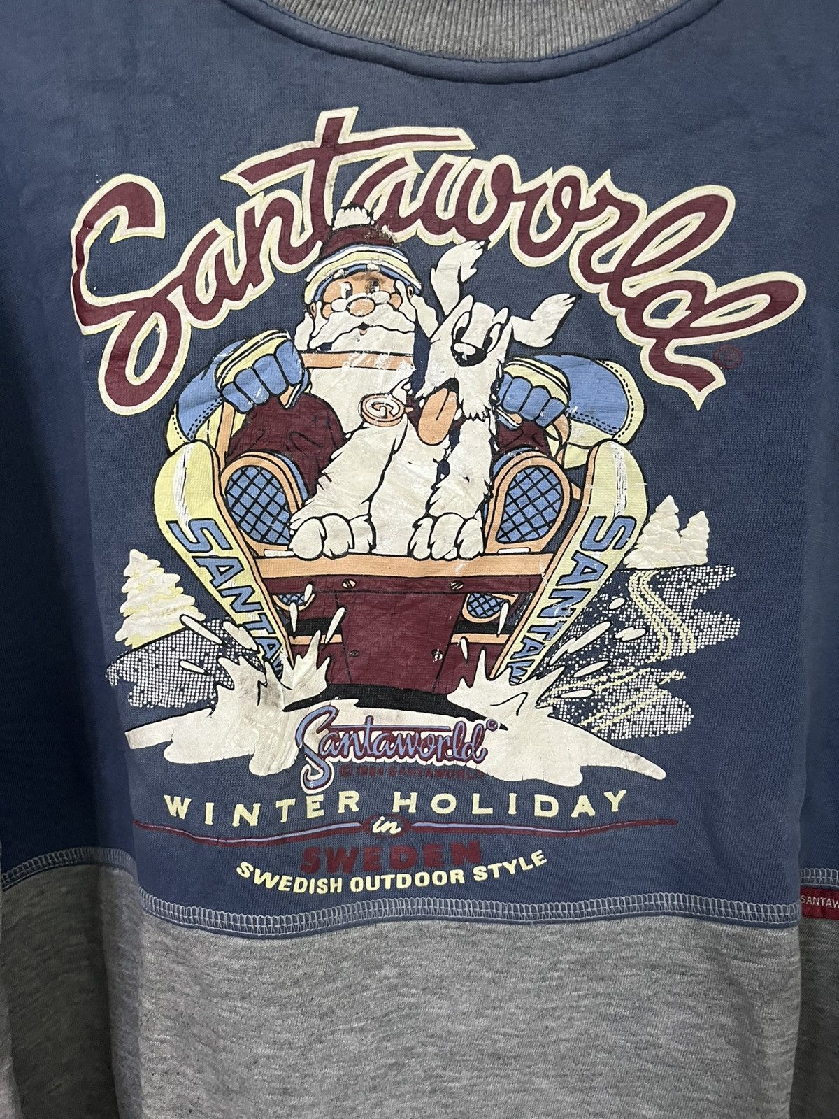 Santa Cruz Skateboards × Vintage Sweatshirt santaworld Size US XXL / EU 58 / 5 - 3 Thumbnail