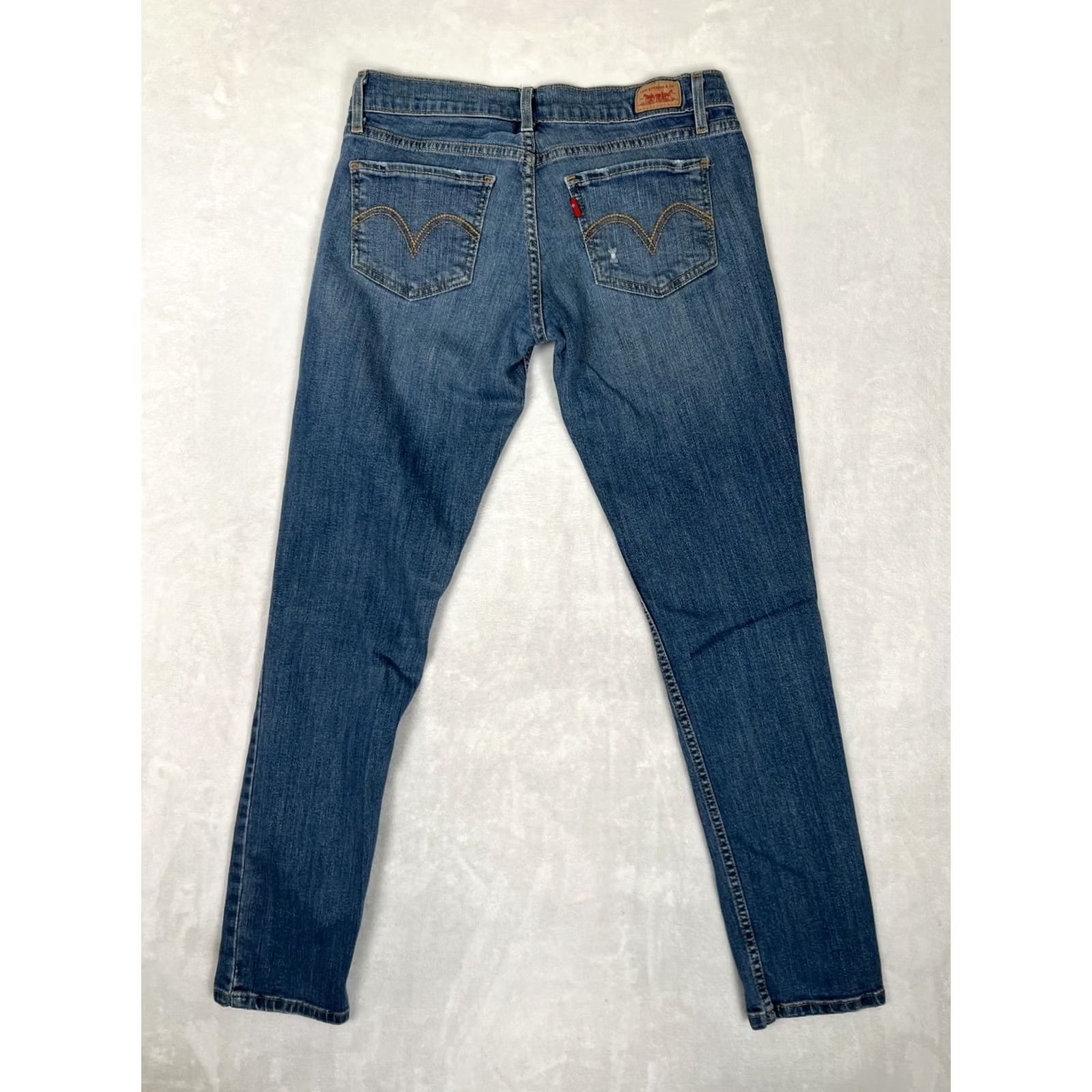 Levi's Levi's Jeans 524 Too Superlow Women 9 M 30x29 Low Rise Stretch Denim Skinny Pockets Women Size 30" / US 8 / IT 44 - 7 Thumbnail