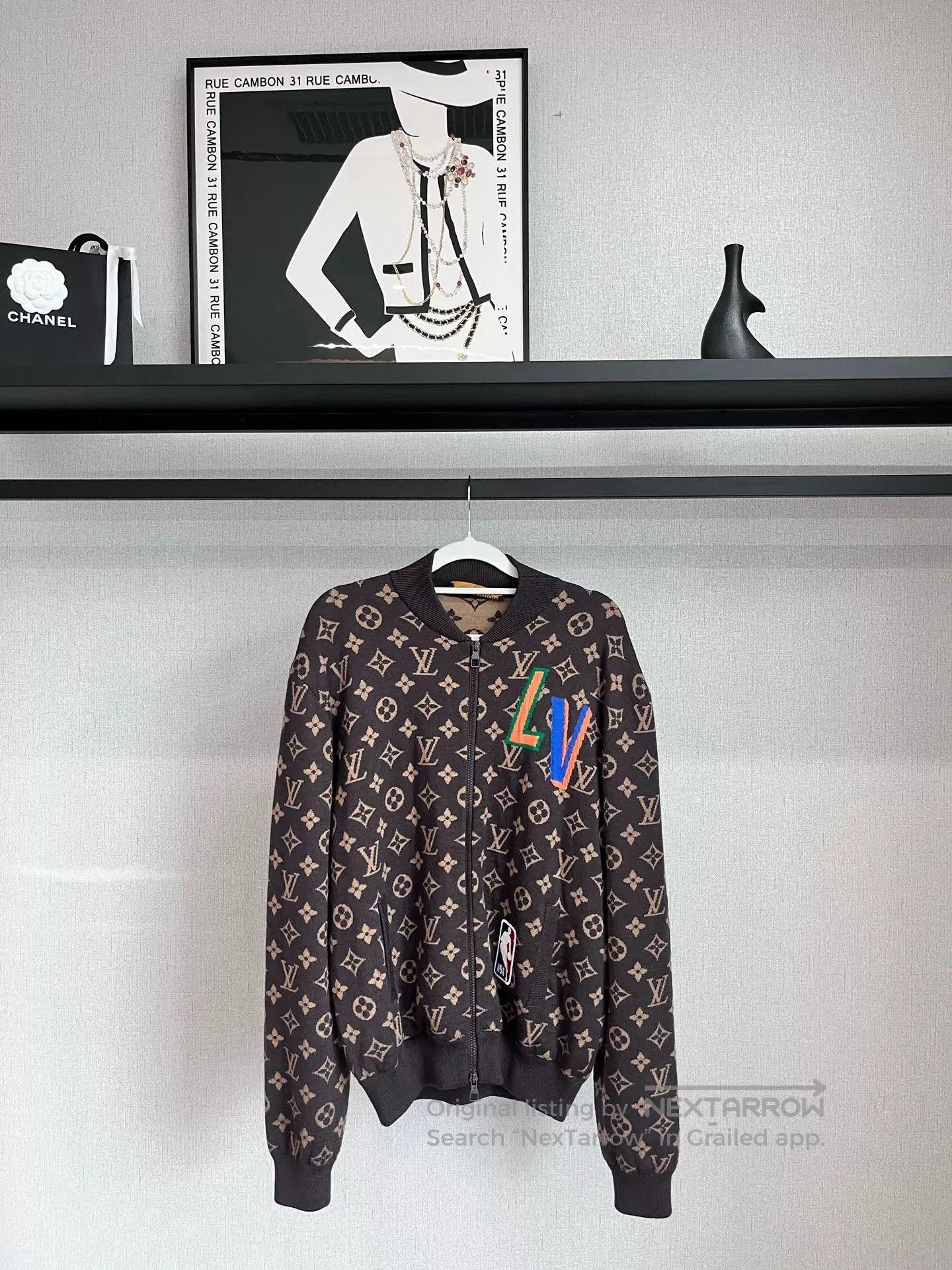 Louis Vuitton LV NBA collaboration sweater jacket coat S size. Size US S / EU 44-46 / 1 - 1 Thumbnail