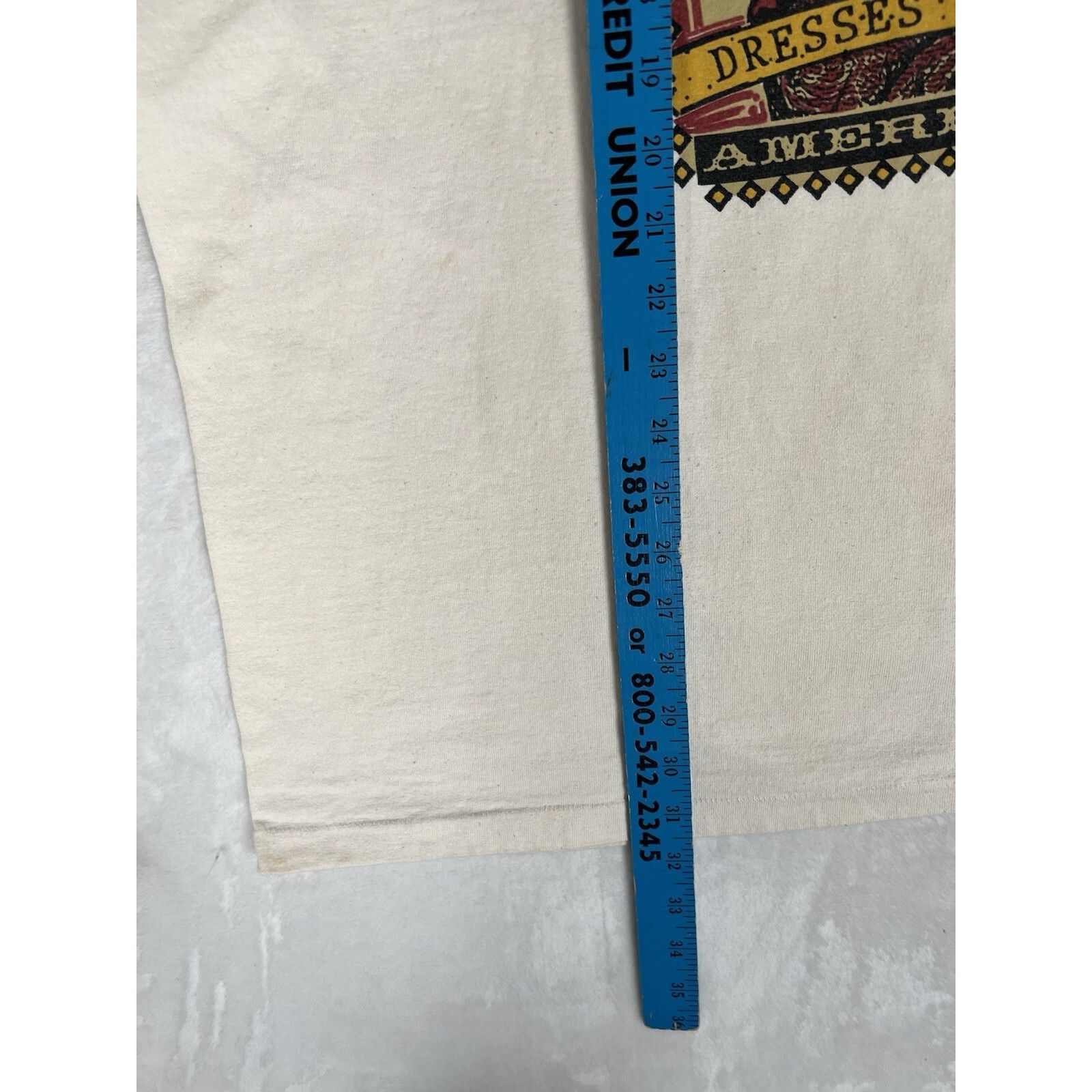 Vintage Vintage Way Out West American Brand T-Shirt WOW Native Ameri Size US XXL / EU 58 / 5 - 6 Thumbnail