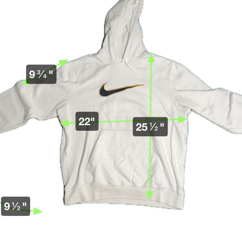Nike Y2K Nike Center Swoosh Hoodie Size US L / EU 52-54 / 3 - 5 Thumbnail